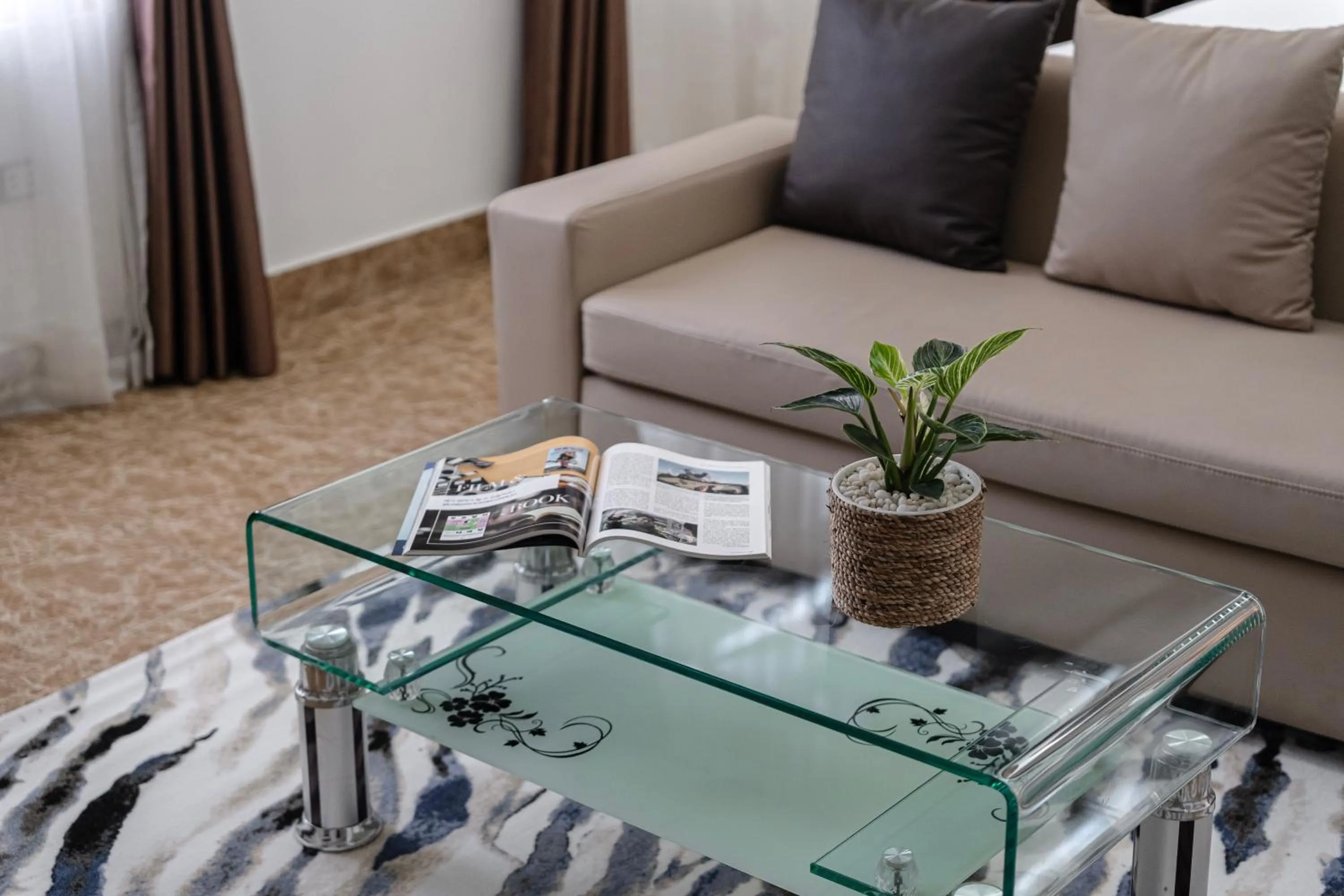 Living room in 그레이스 호텔 Grace Hotel & Residence