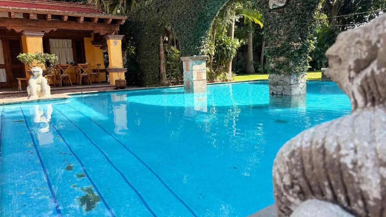 Swimming pool in La Joyita Cuernavaca