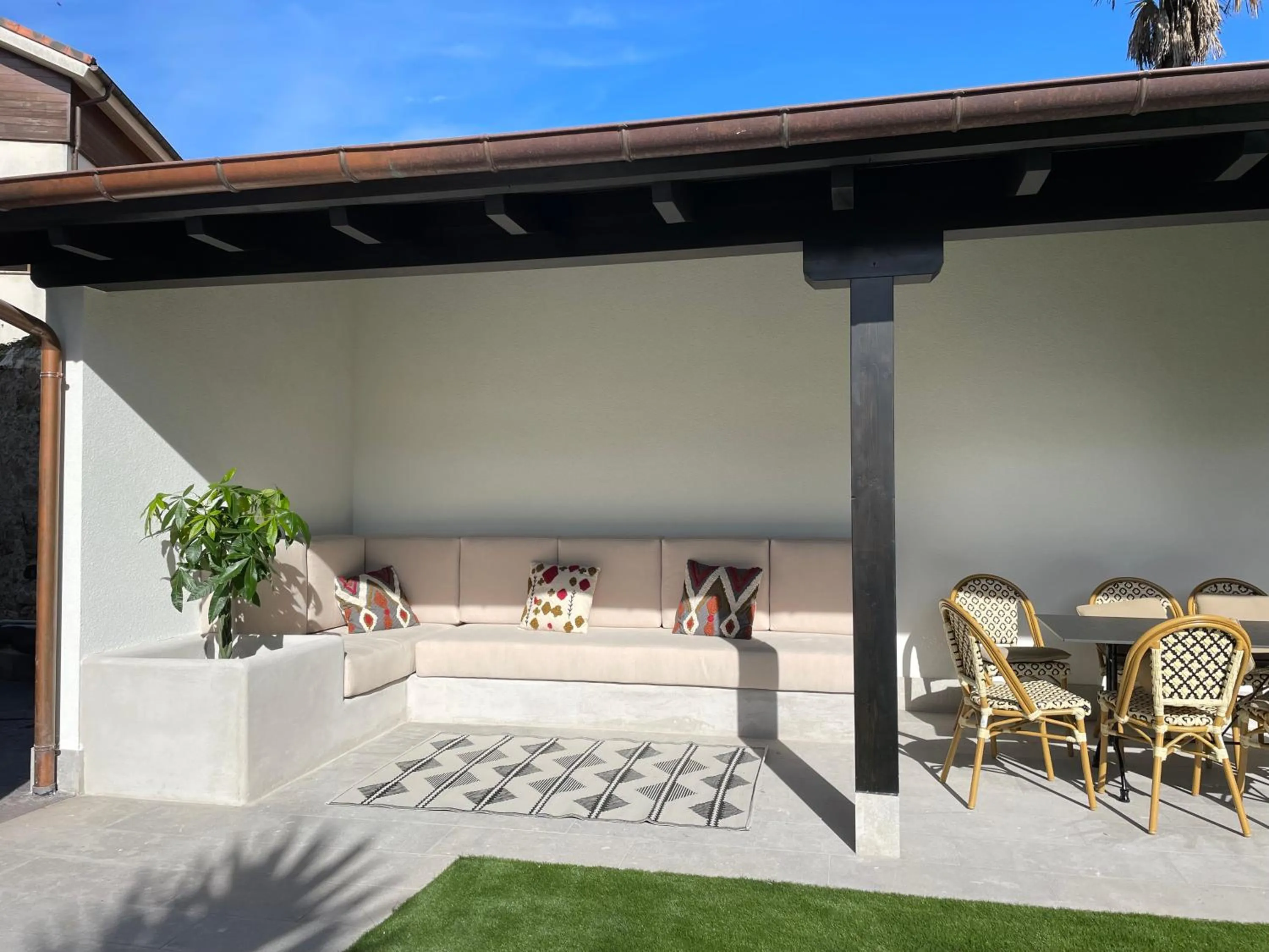 Patio in Hotel Boutique Las Indianas