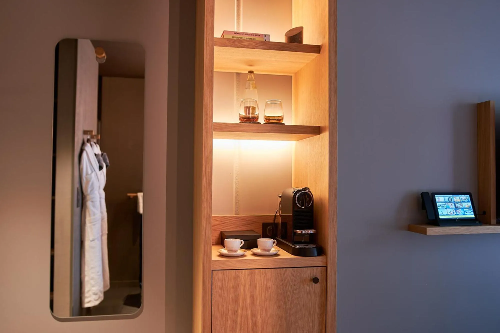 minibar in LOISIUM Wine & Spa Hotel Champagne