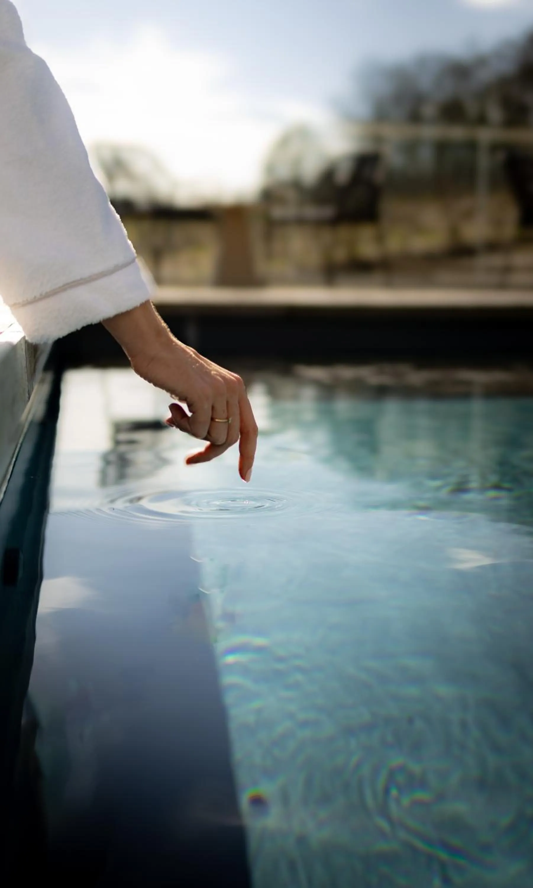 Swimming pool in LOISIUM Wine & Spa Hotel Champagne