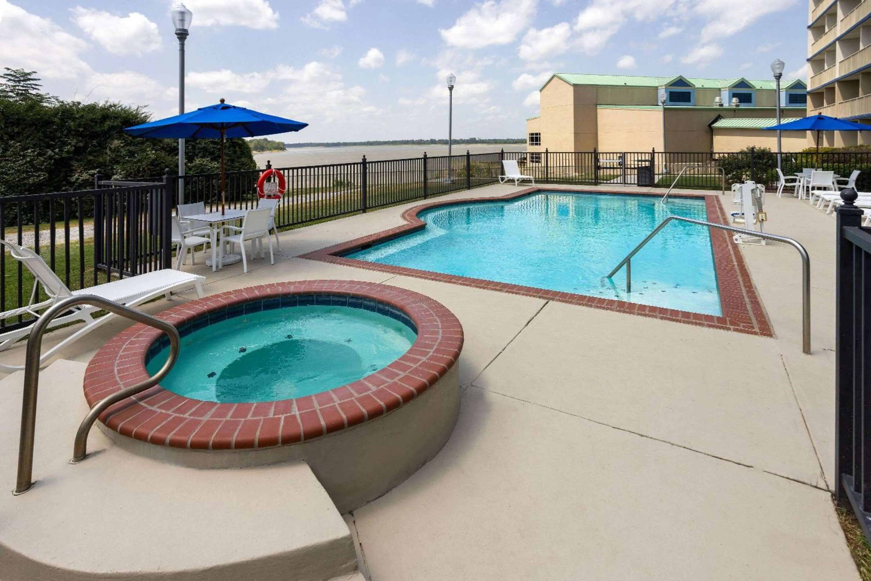 Pool view in WaterView Casino & Hotel, Trademark Collection by Wyndham