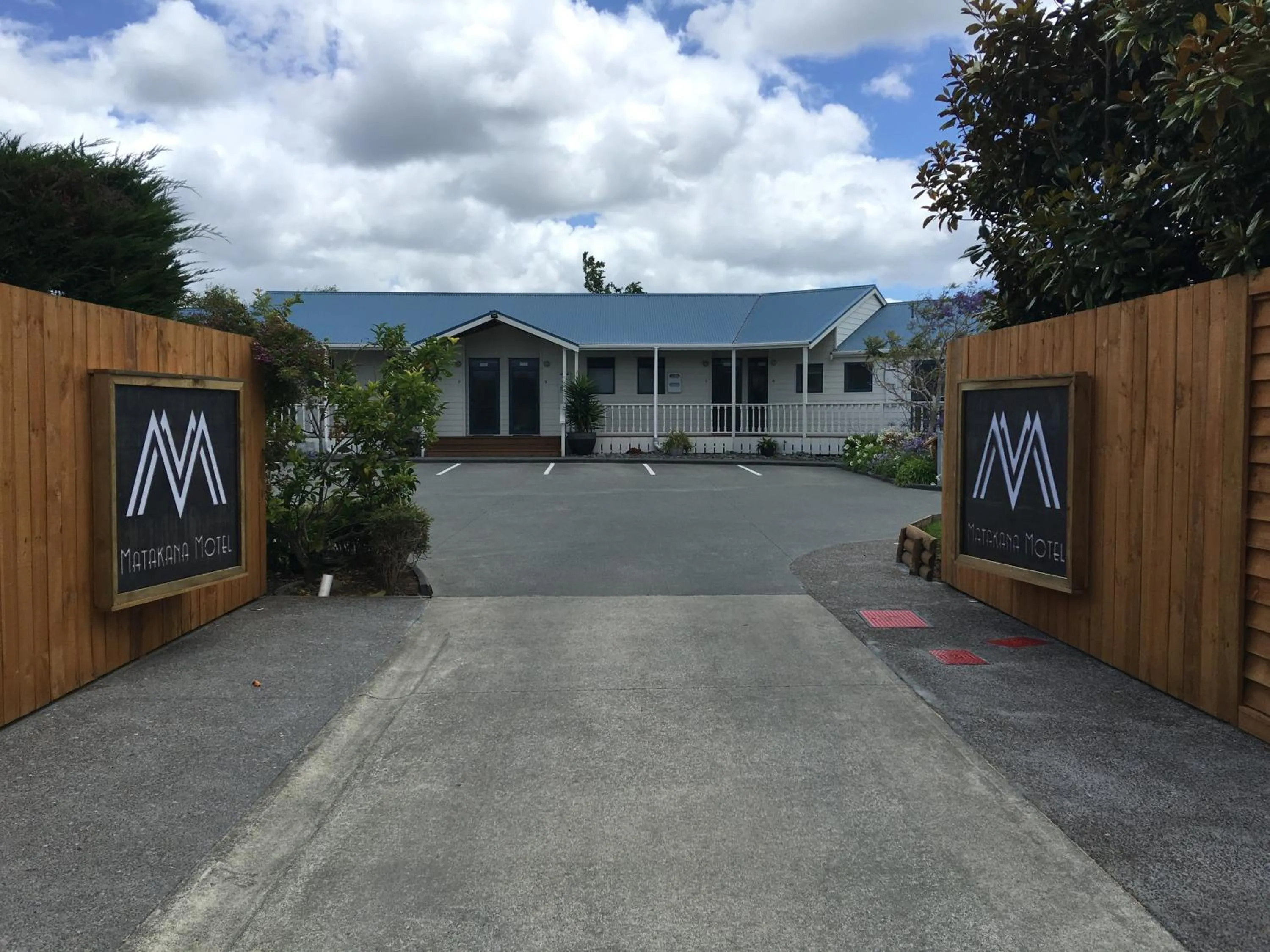 Property logo or sign in Matakana Motel