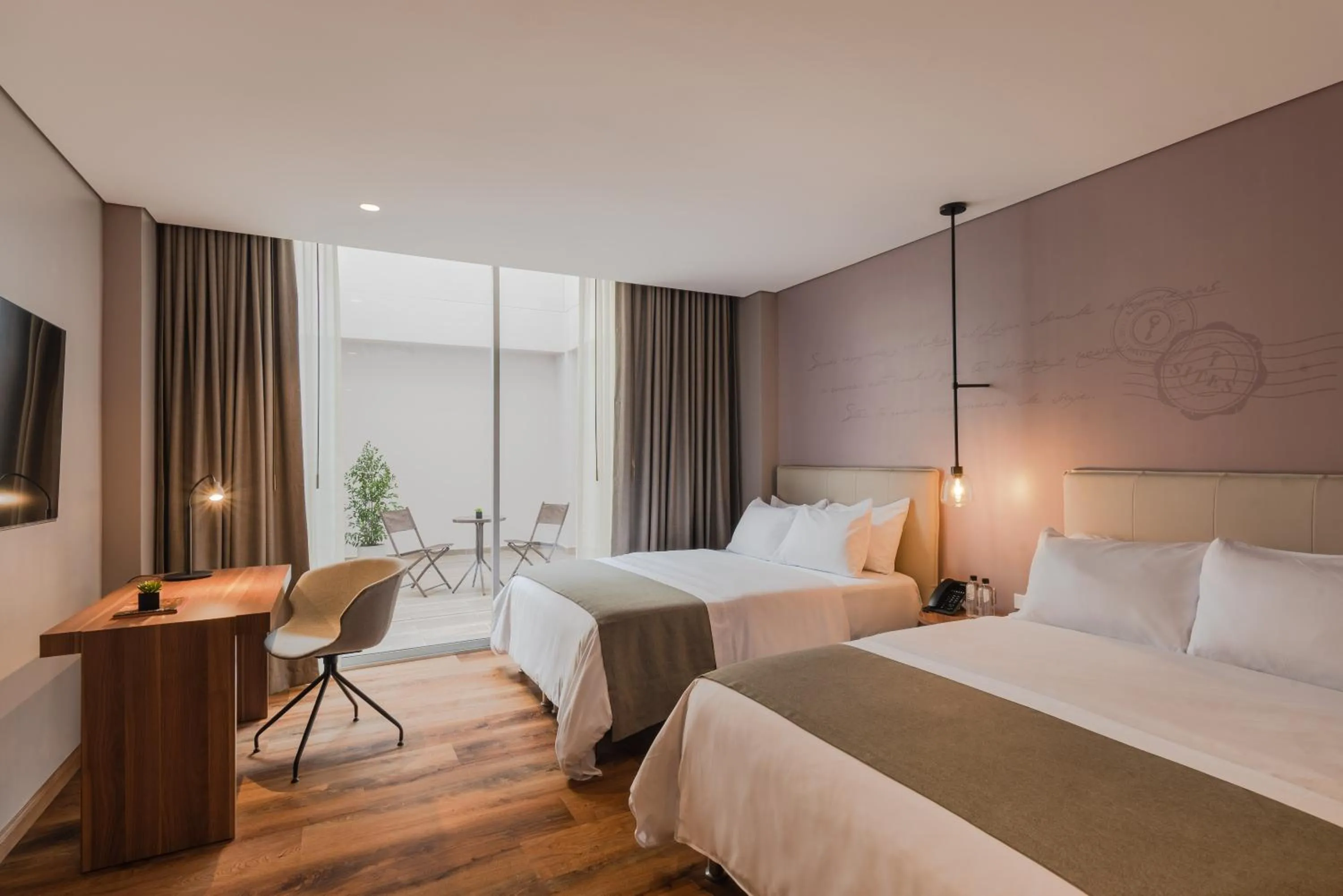 Double Room with Terrace in Hotel Sites Barranquilla