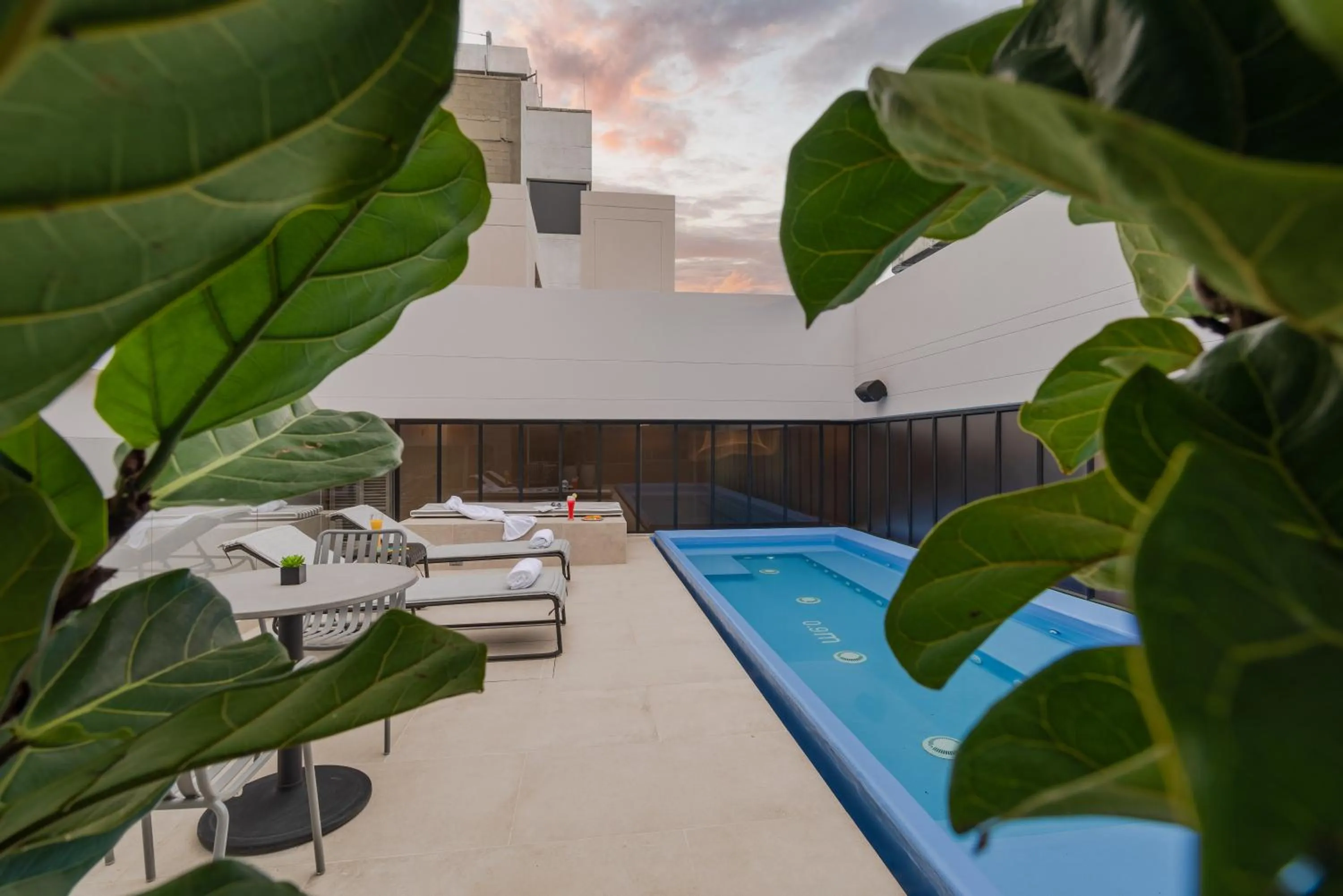 Solarium in Hotel Sites Barranquilla