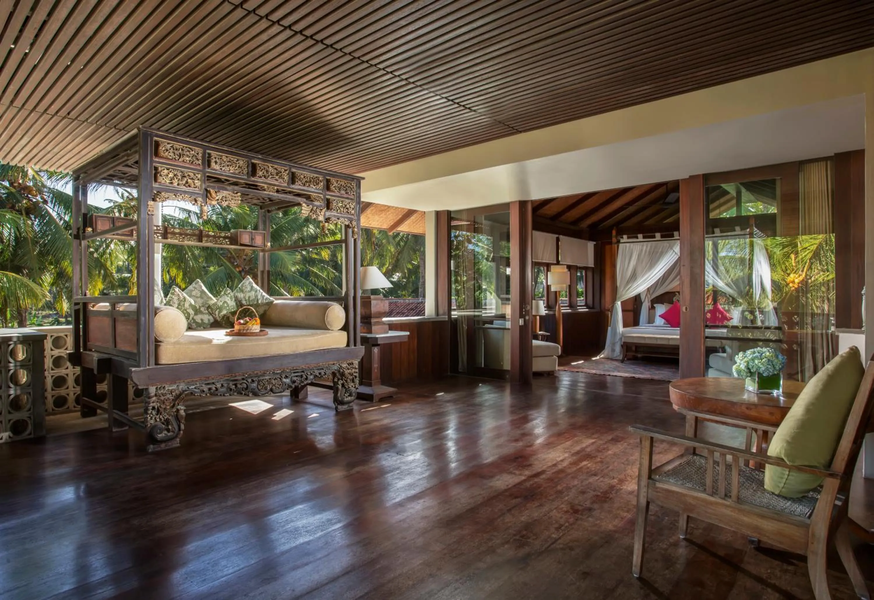 Seating area in Jeeva Saba Bali