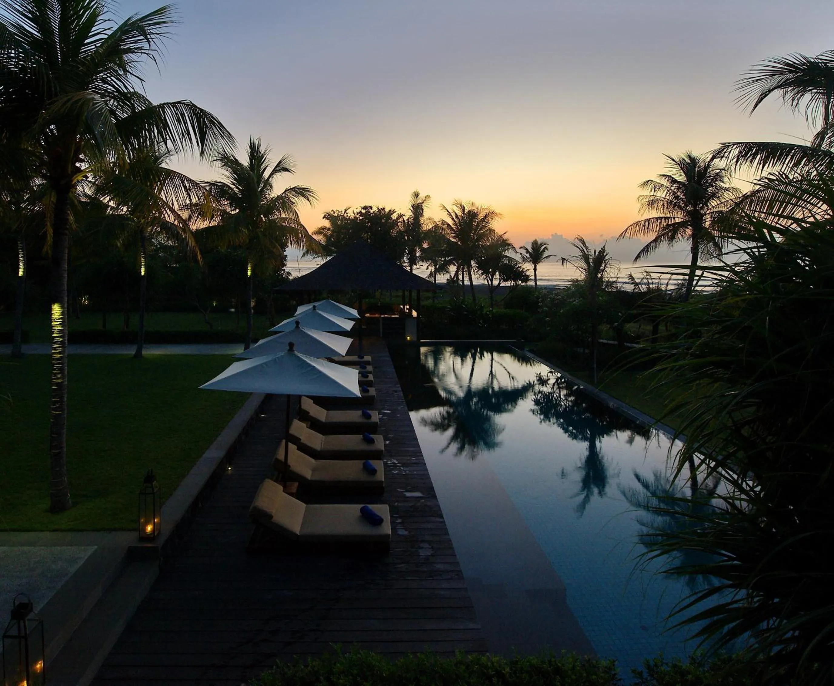 Swimming pool in Jeeva Saba Bali