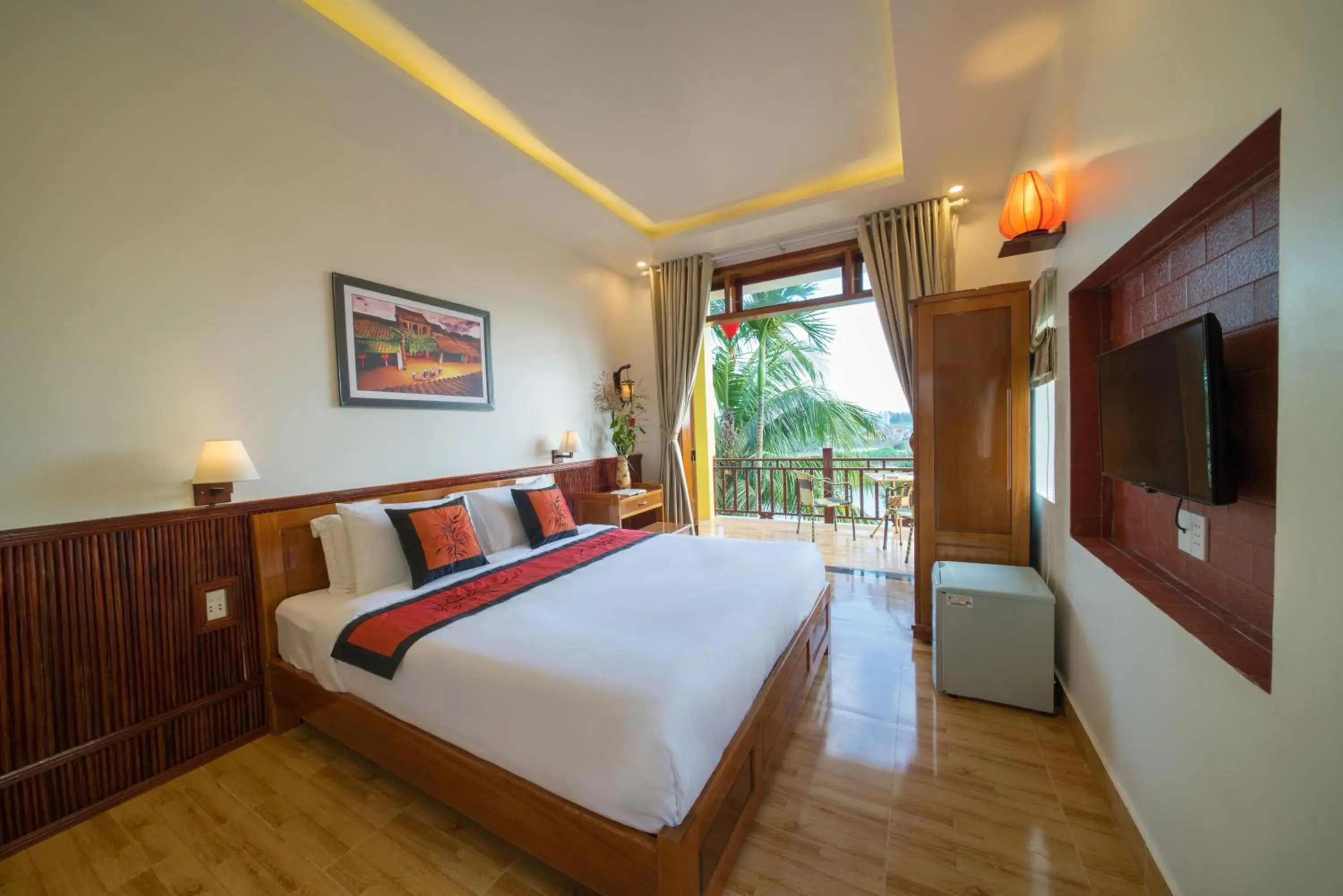 Deluxe King Room in Lakeview Villa Homestay Deluxe King Room in Lakeview Villa Homestay