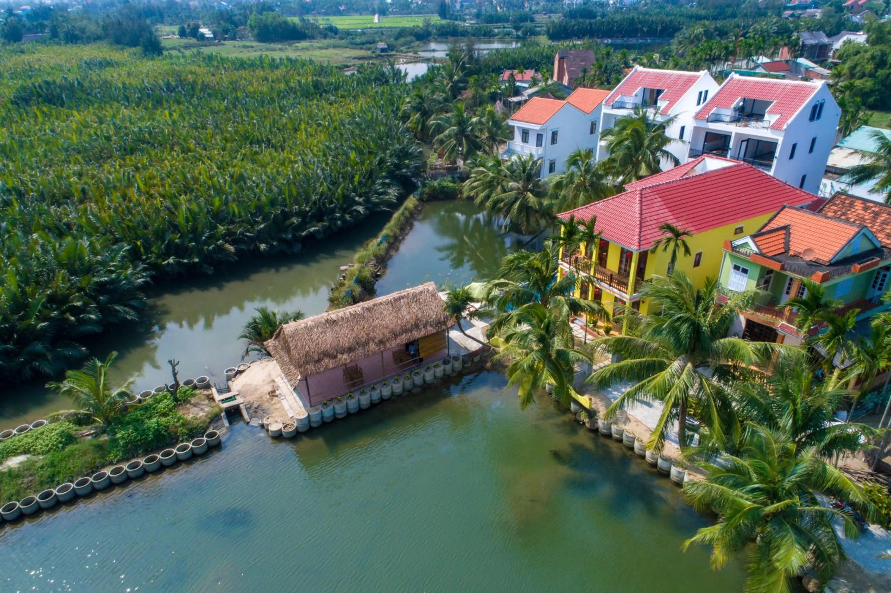Bird's eye view in Lakeview Villa Homestay