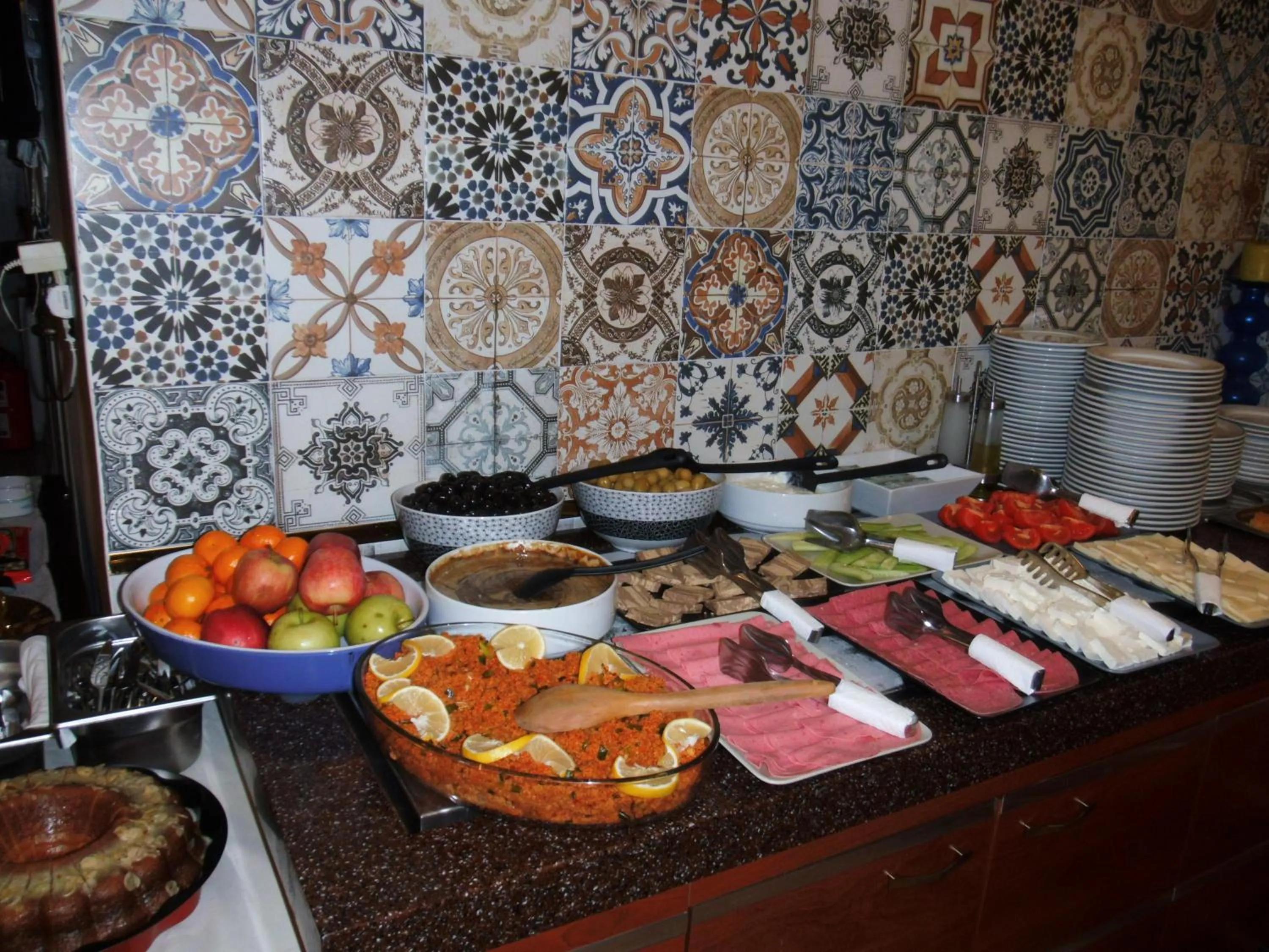 Food close-up in Hotel Daphne