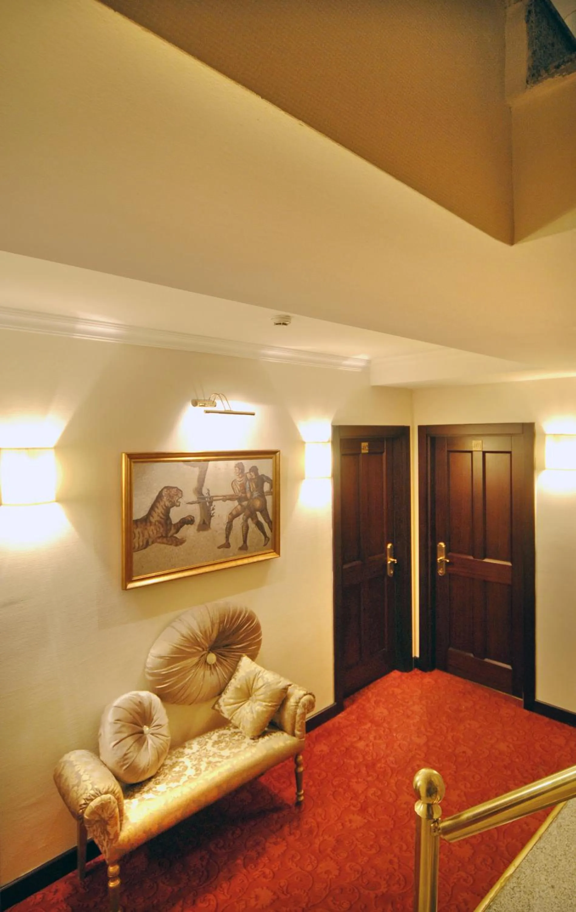 Lobby or reception in Hotel Daphne