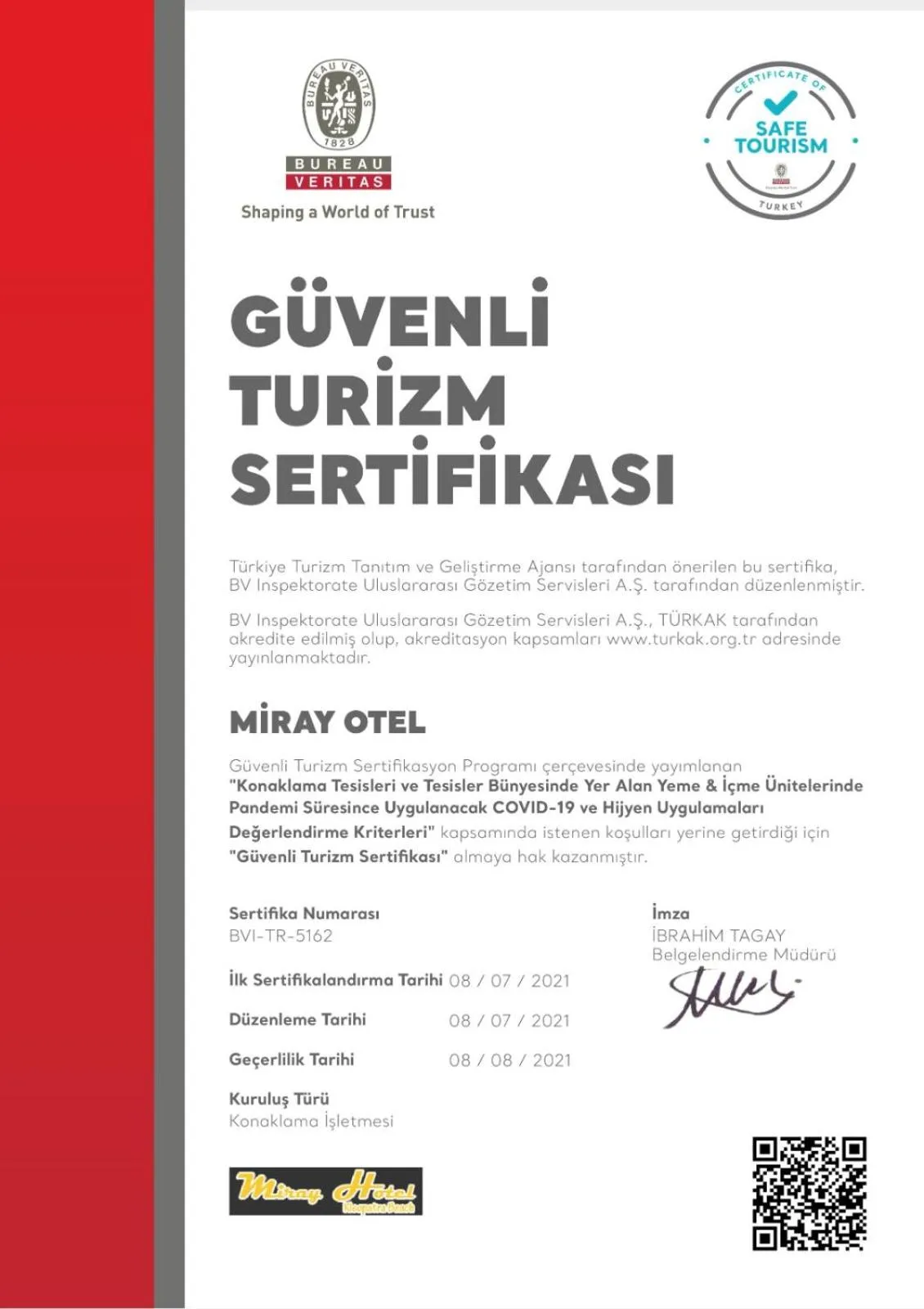 Property building in Miray Hotel Kleopatra