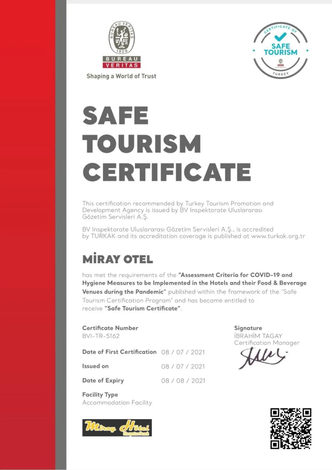 Property building in Miray Hotel Kleopatra