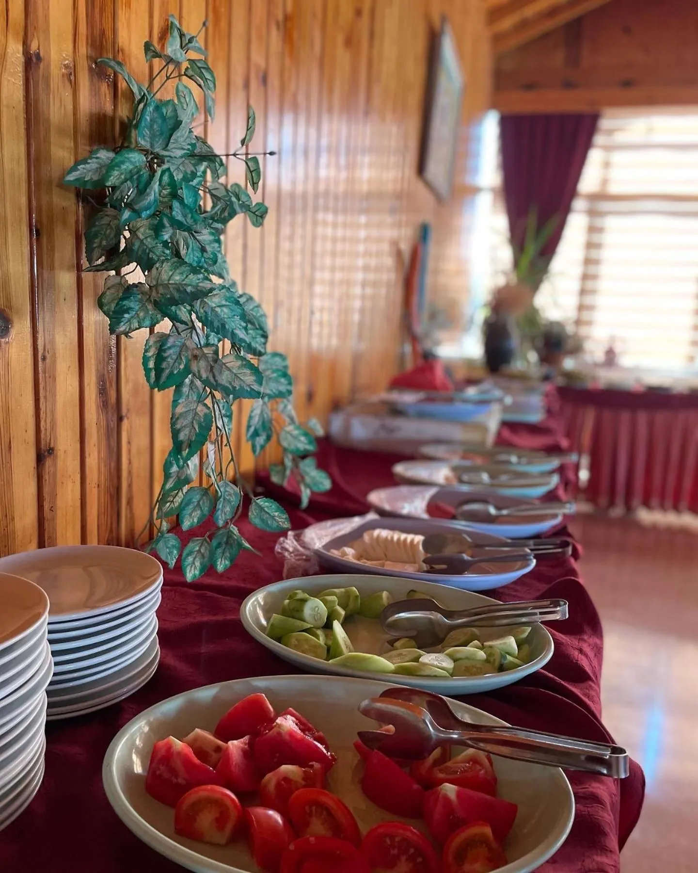 Buffet breakfast in Miray Hotel Kleopatra