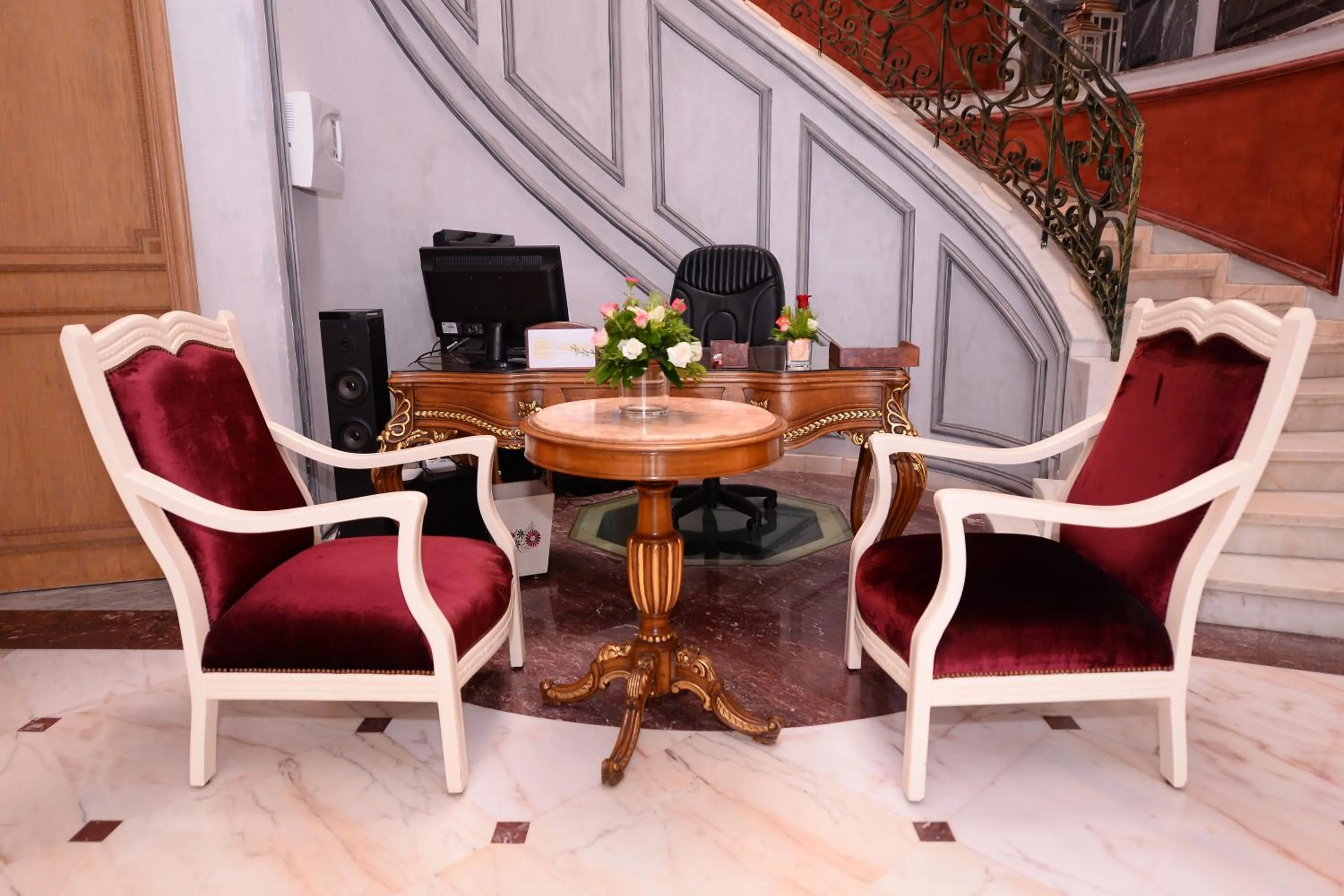 Lobby or reception in THE WHITE PALACE Rabat