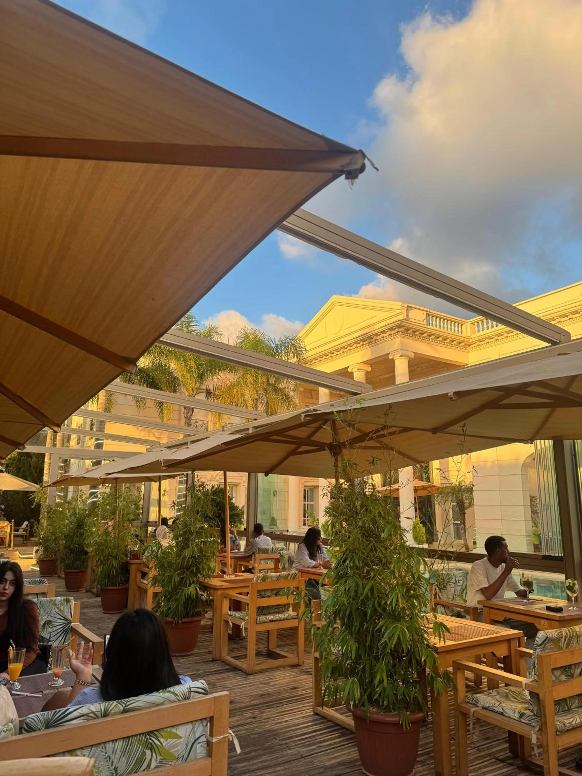 Restaurant/places to eat in THE WHITE PALACE Rabat