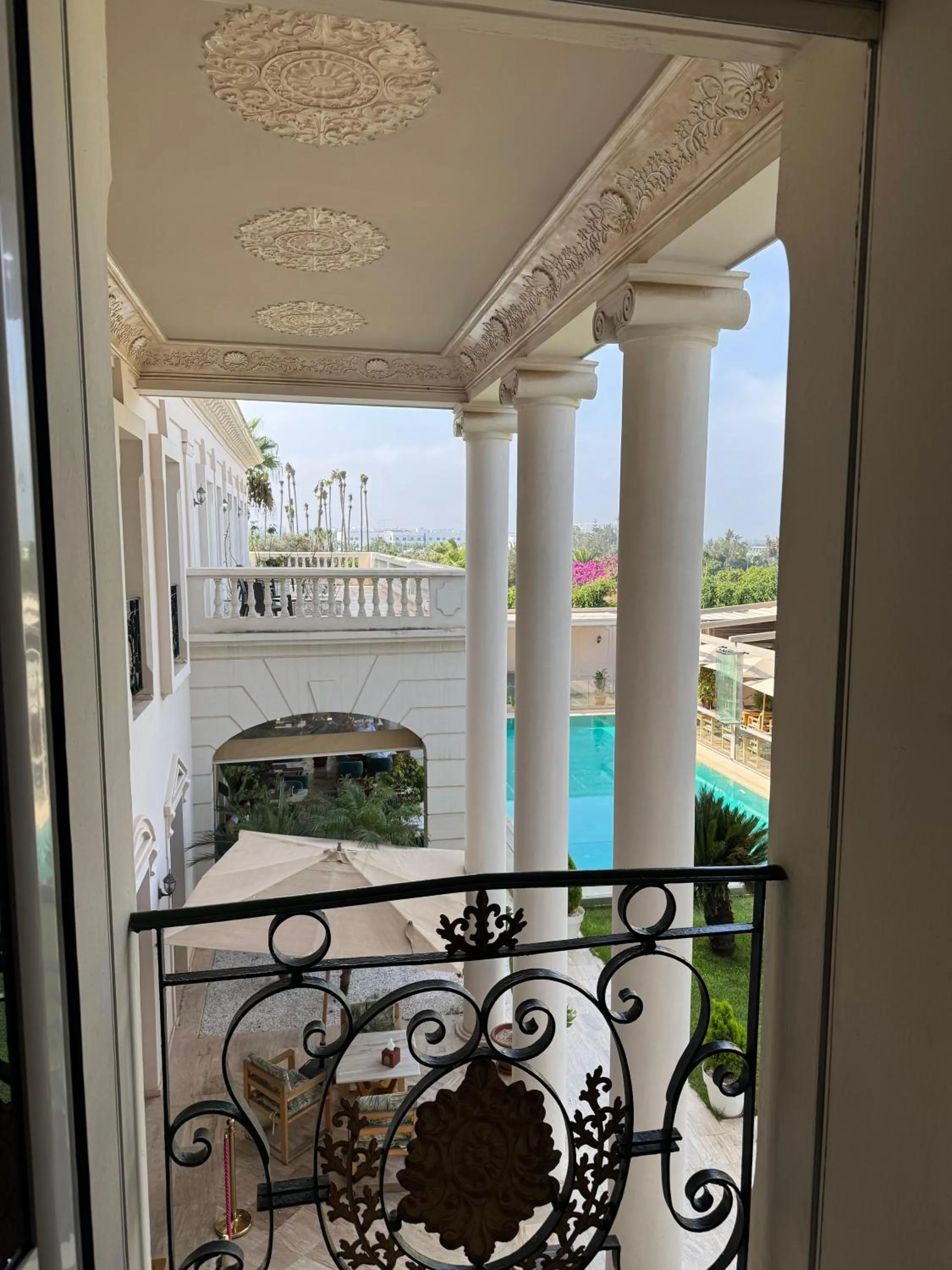 View (from property/room) in THE WHITE PALACE Rabat