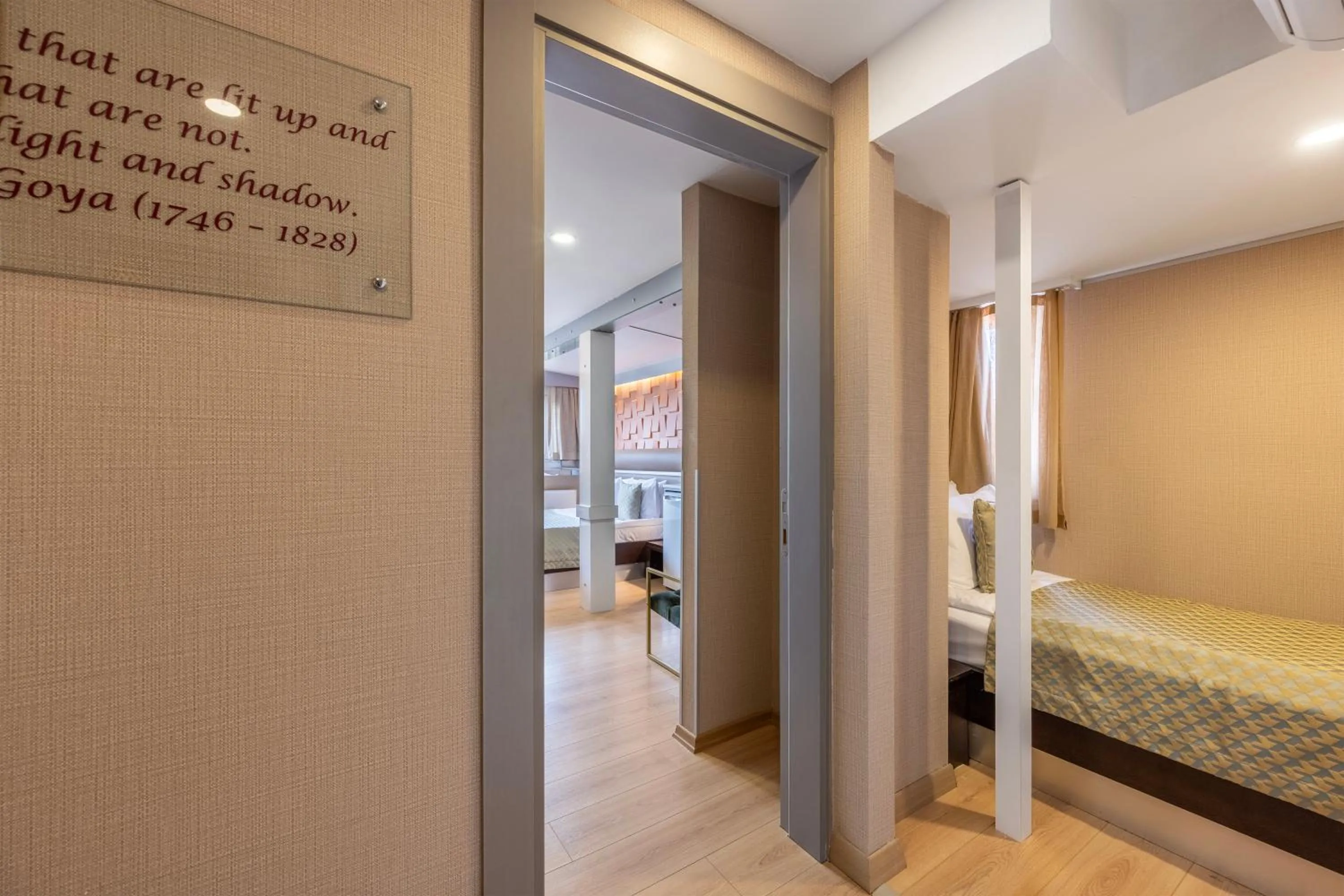 Bed in Gallery Residence & Hotel Nişantaşı