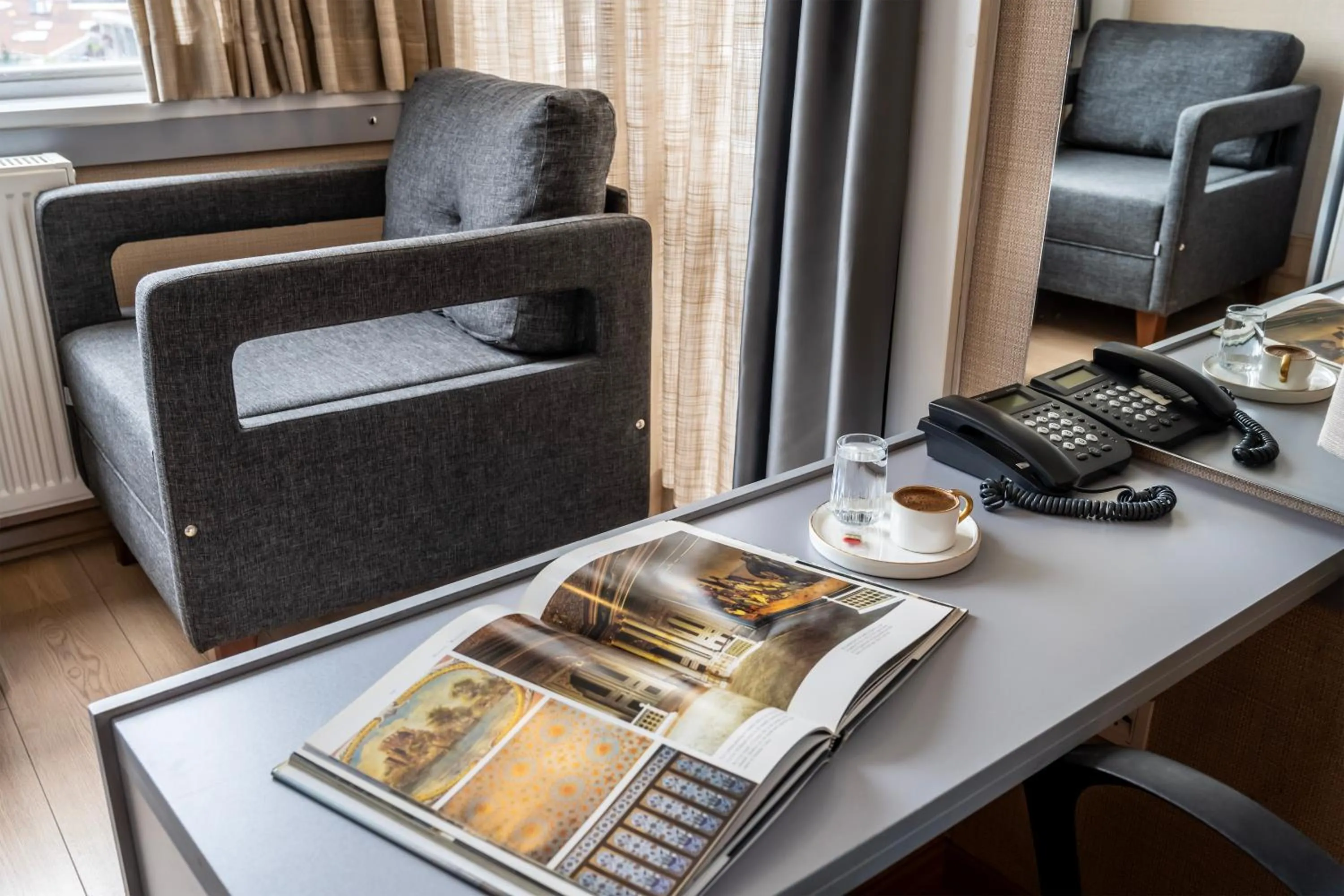 Seating area in Gallery Residence & Hotel Nişantaşı