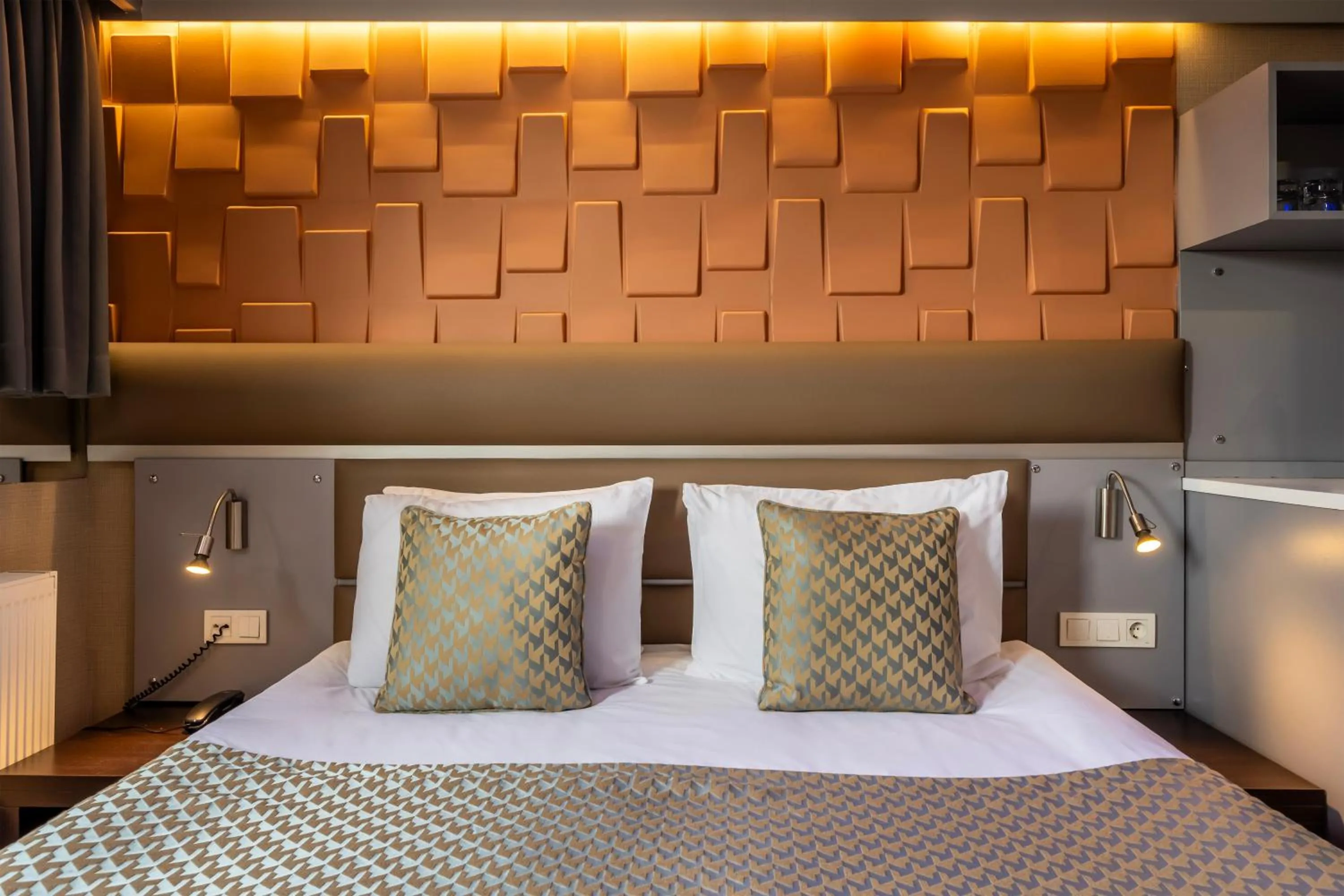 Bed in Gallery Residence & Hotel Nişantaşı