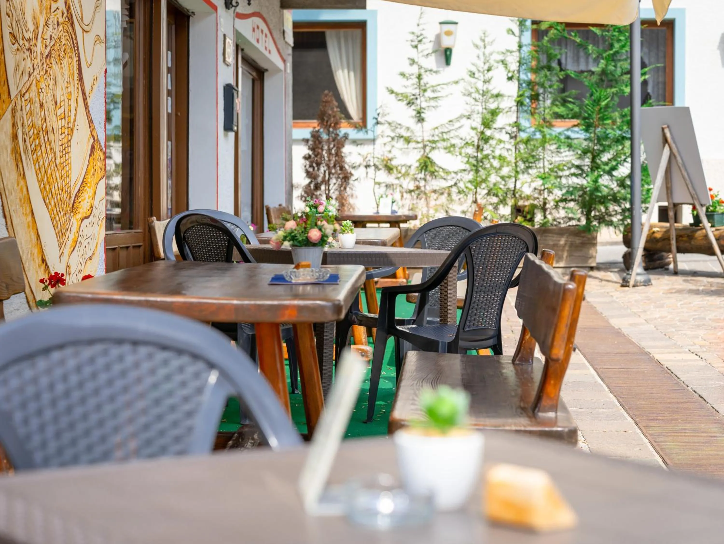 Property building in Hotel Alle Alpi