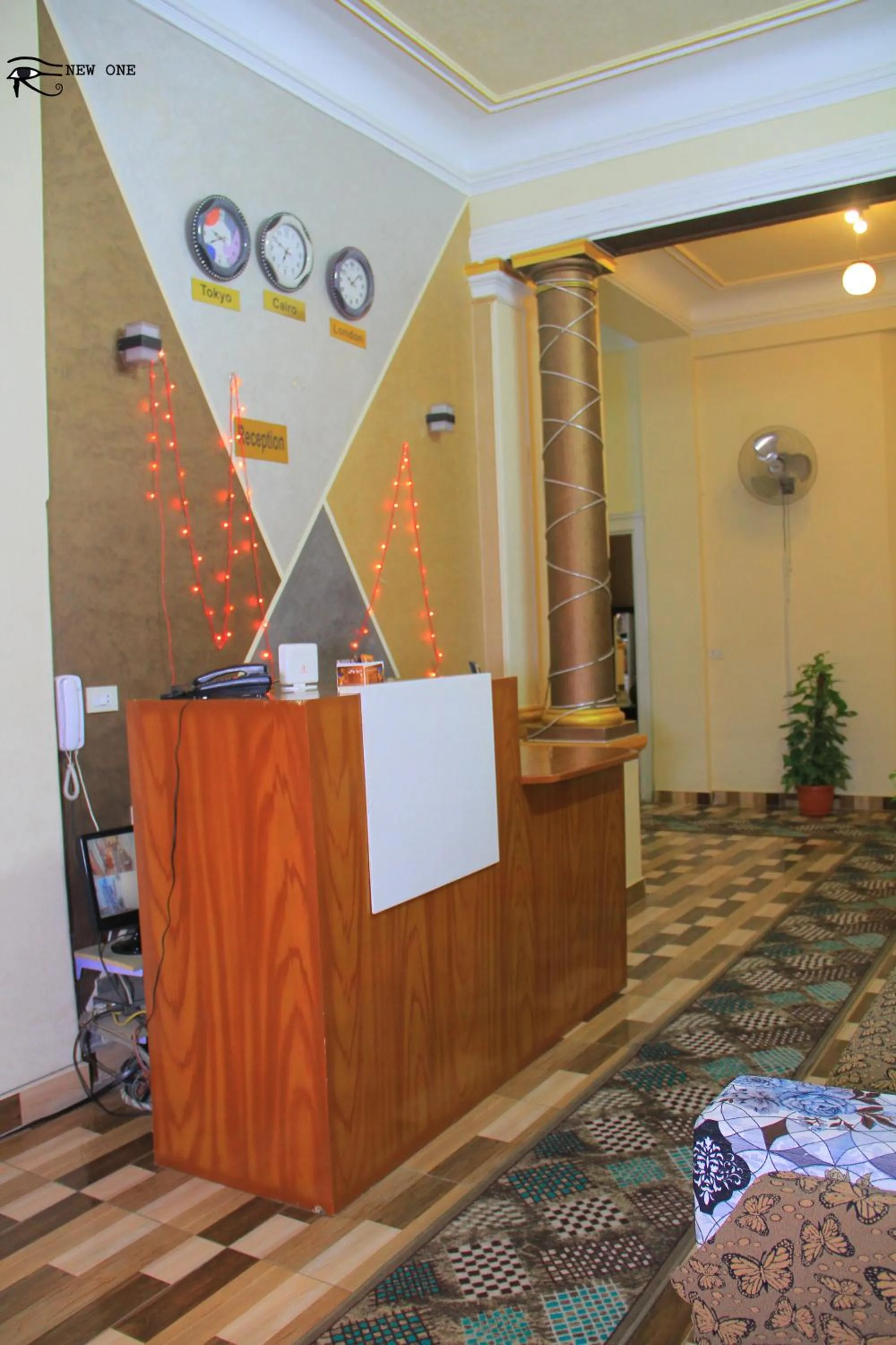 Lobby or reception in New One Hotel