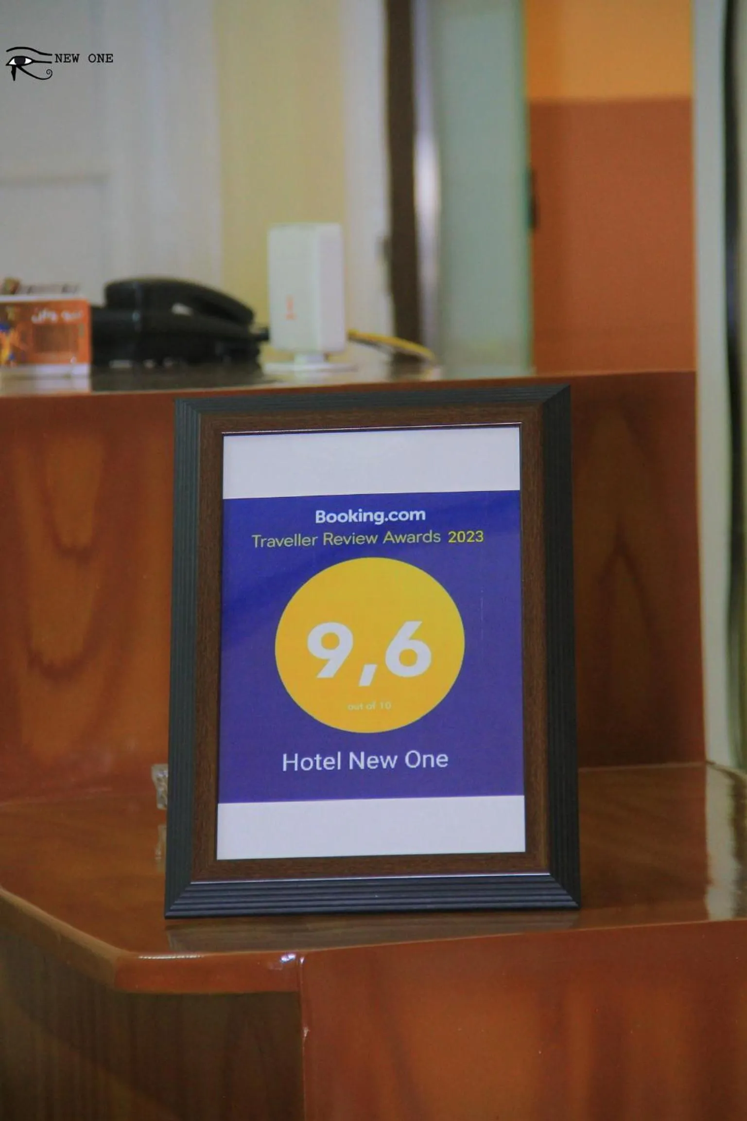 Certificate/Award in New One Hotel