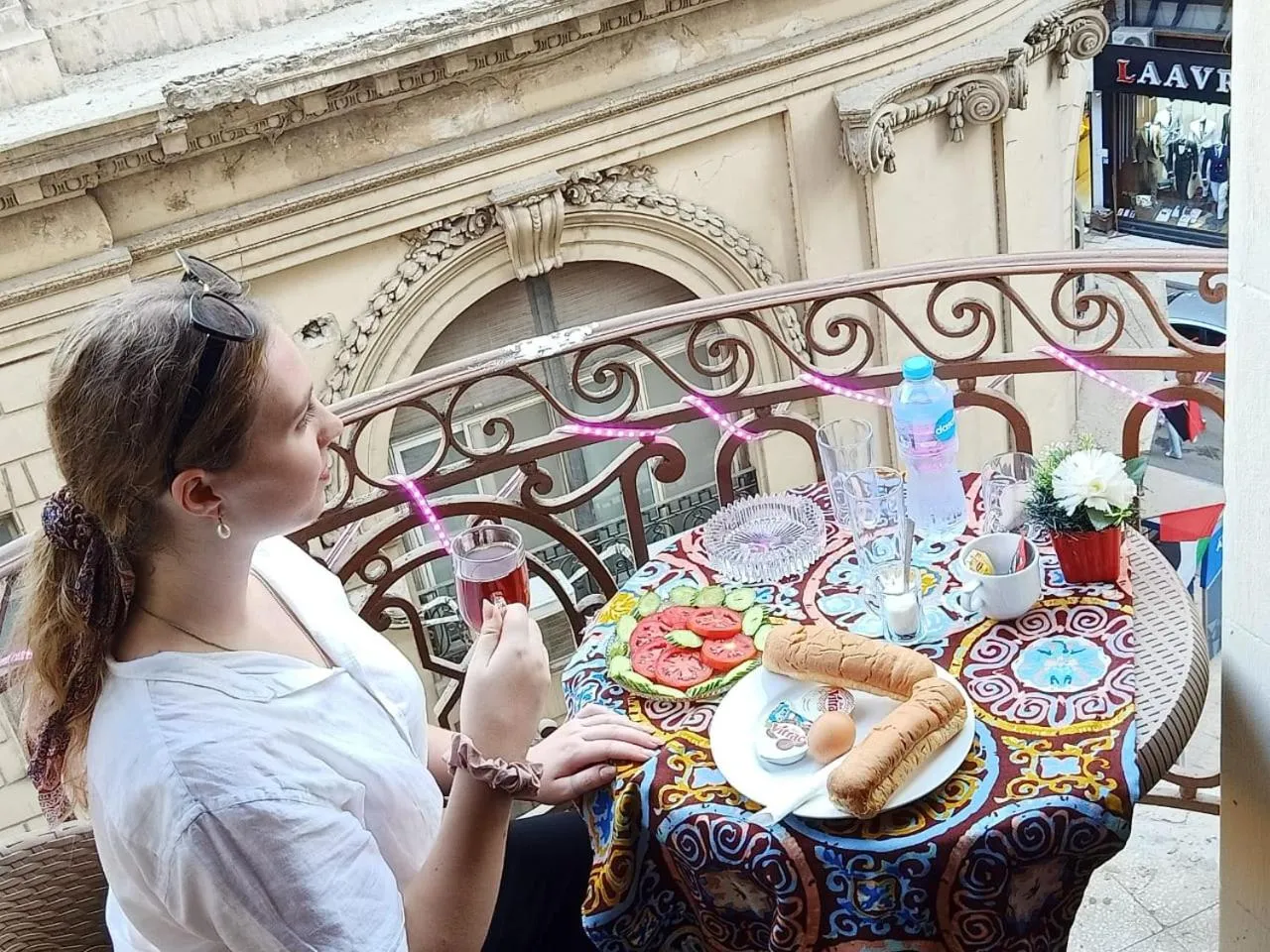 Continental breakfast in New One Hotel