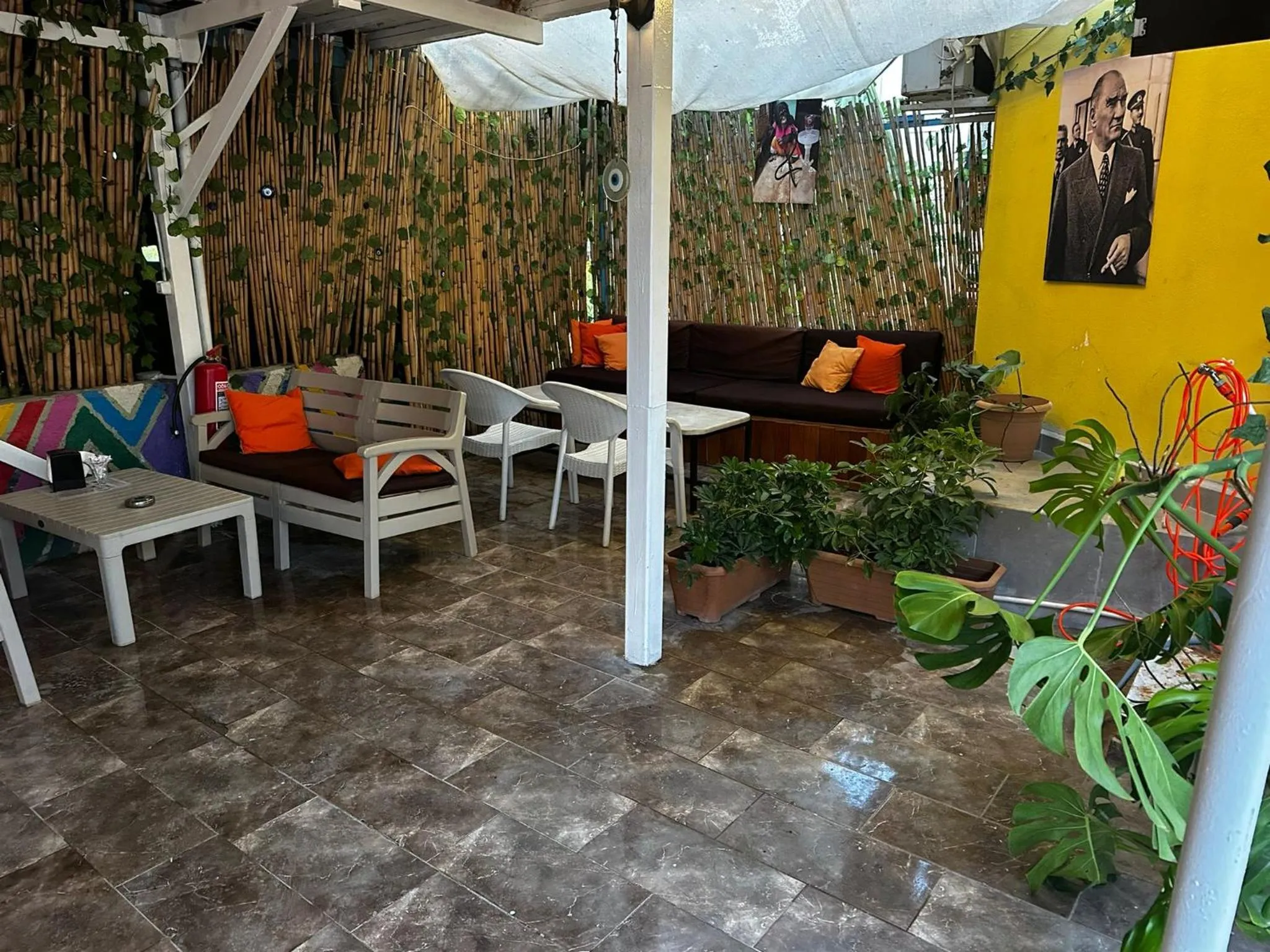 Patio in FİNİKE SEVER OTEL