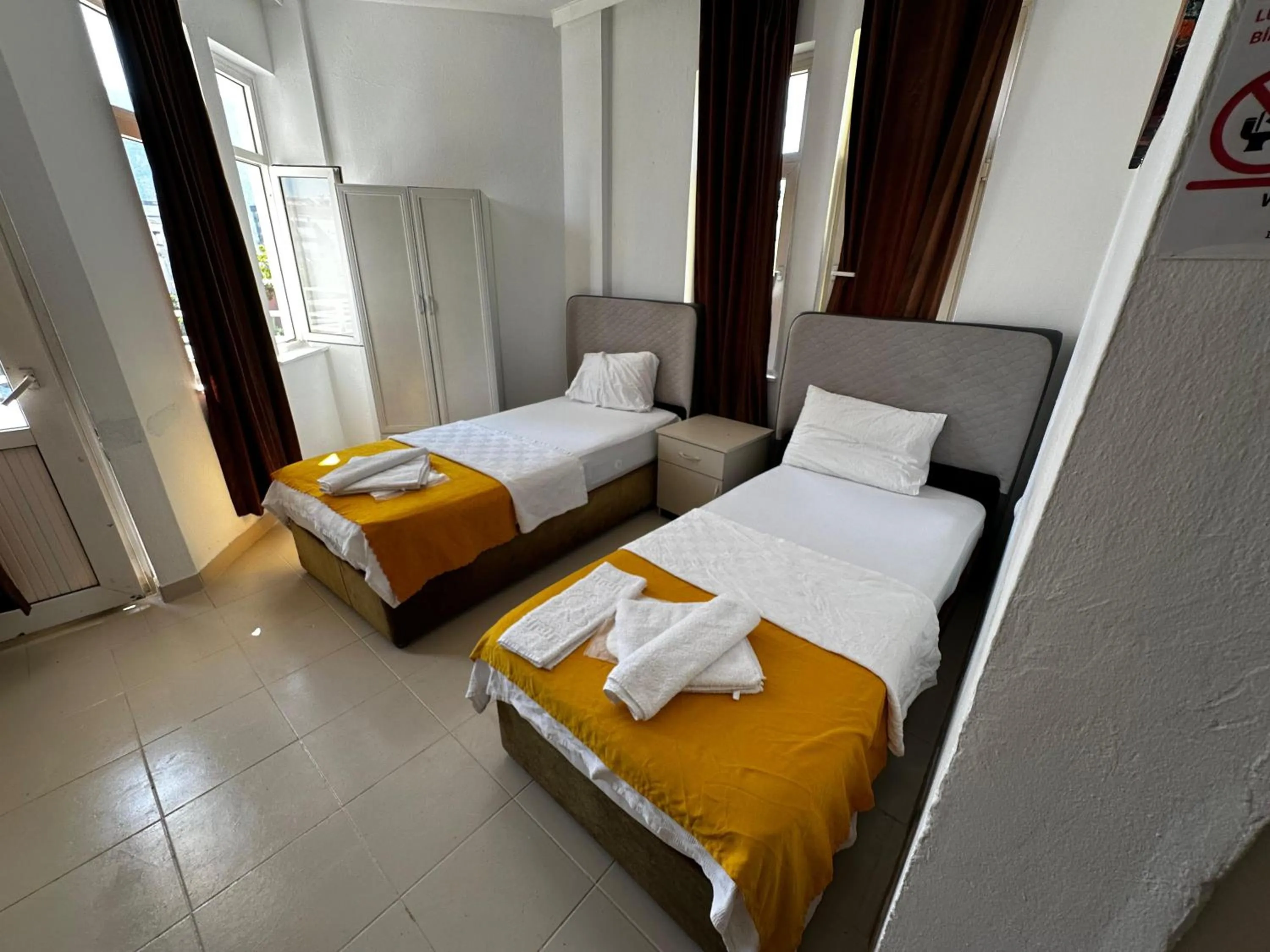 Bed in FİNİKE SEVER OTEL