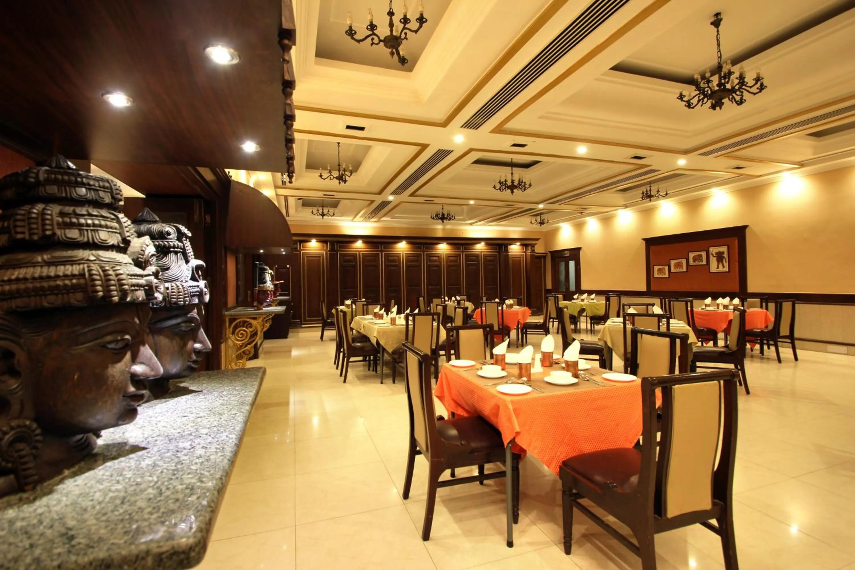 Restaurant/places to eat in Taj Mahal Hotel Abids