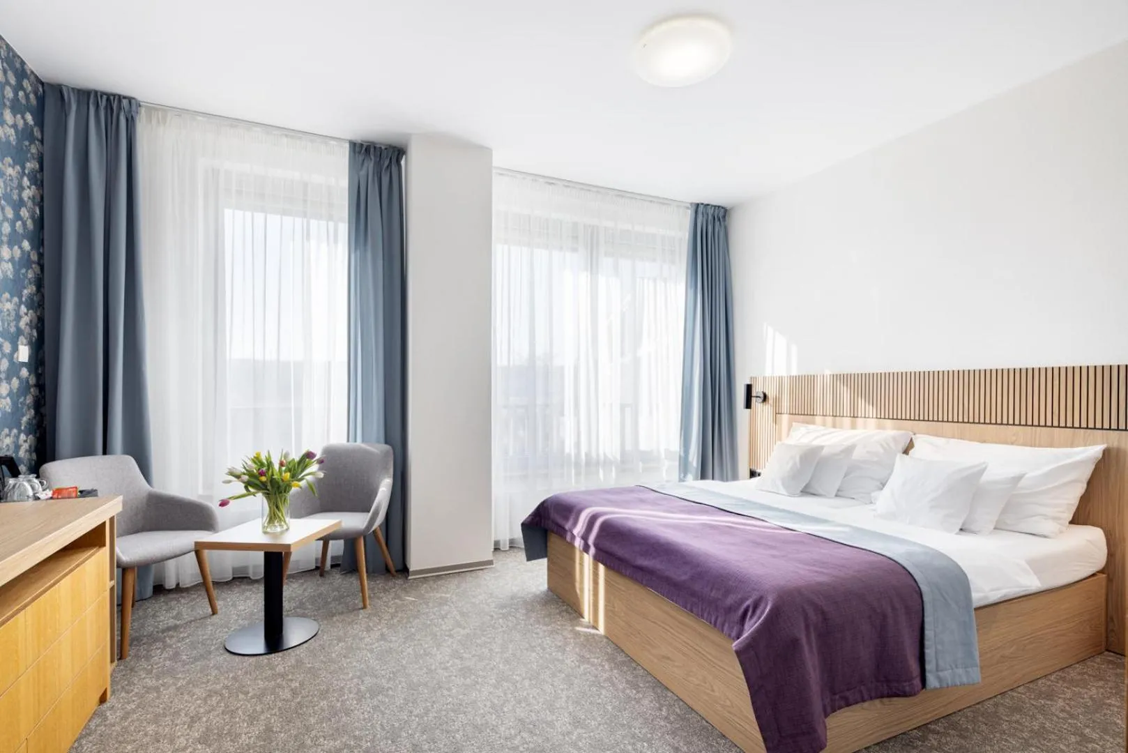 Bed in Hotel Vinice Hnanice