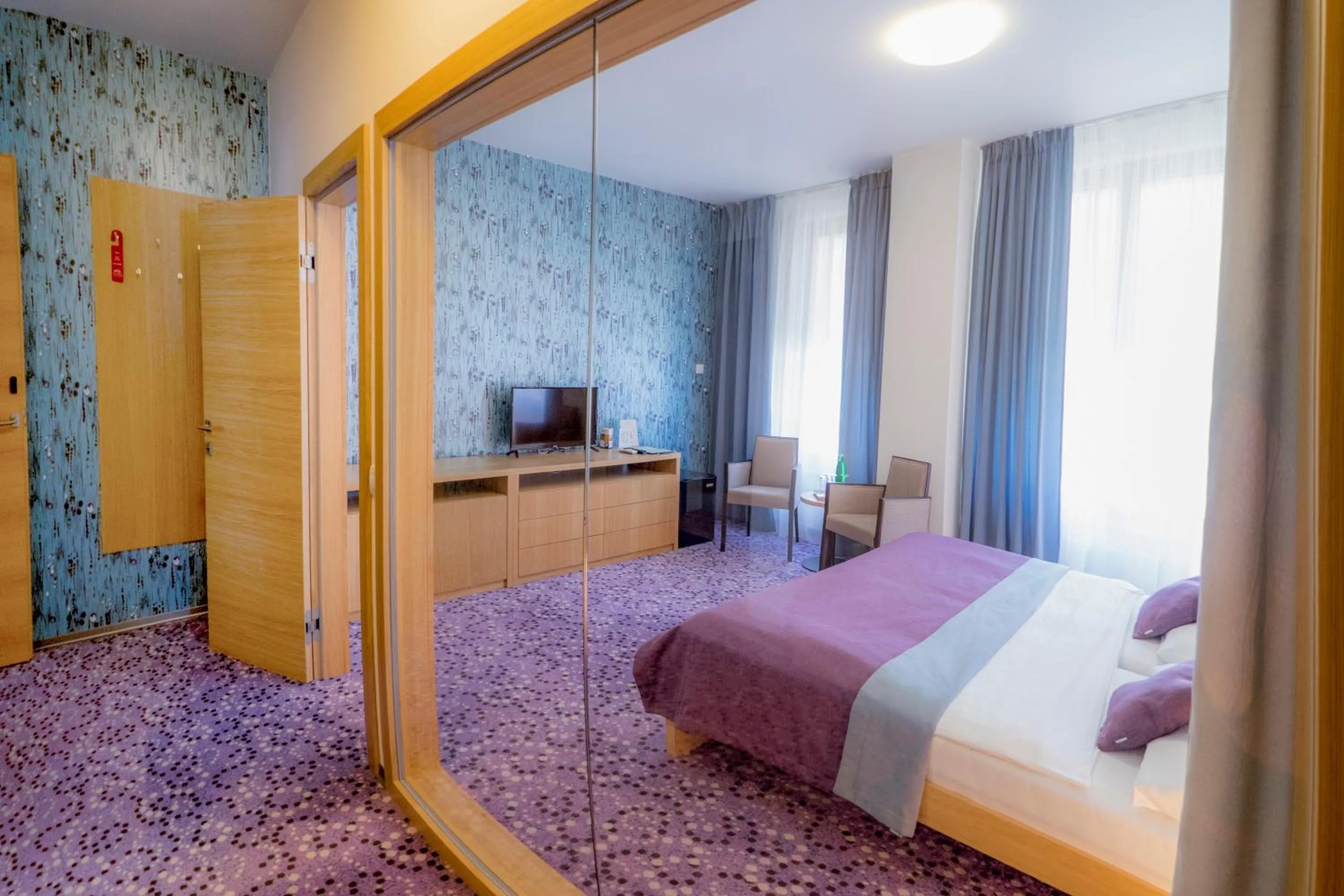 Bed in Hotel Vinice Hnanice