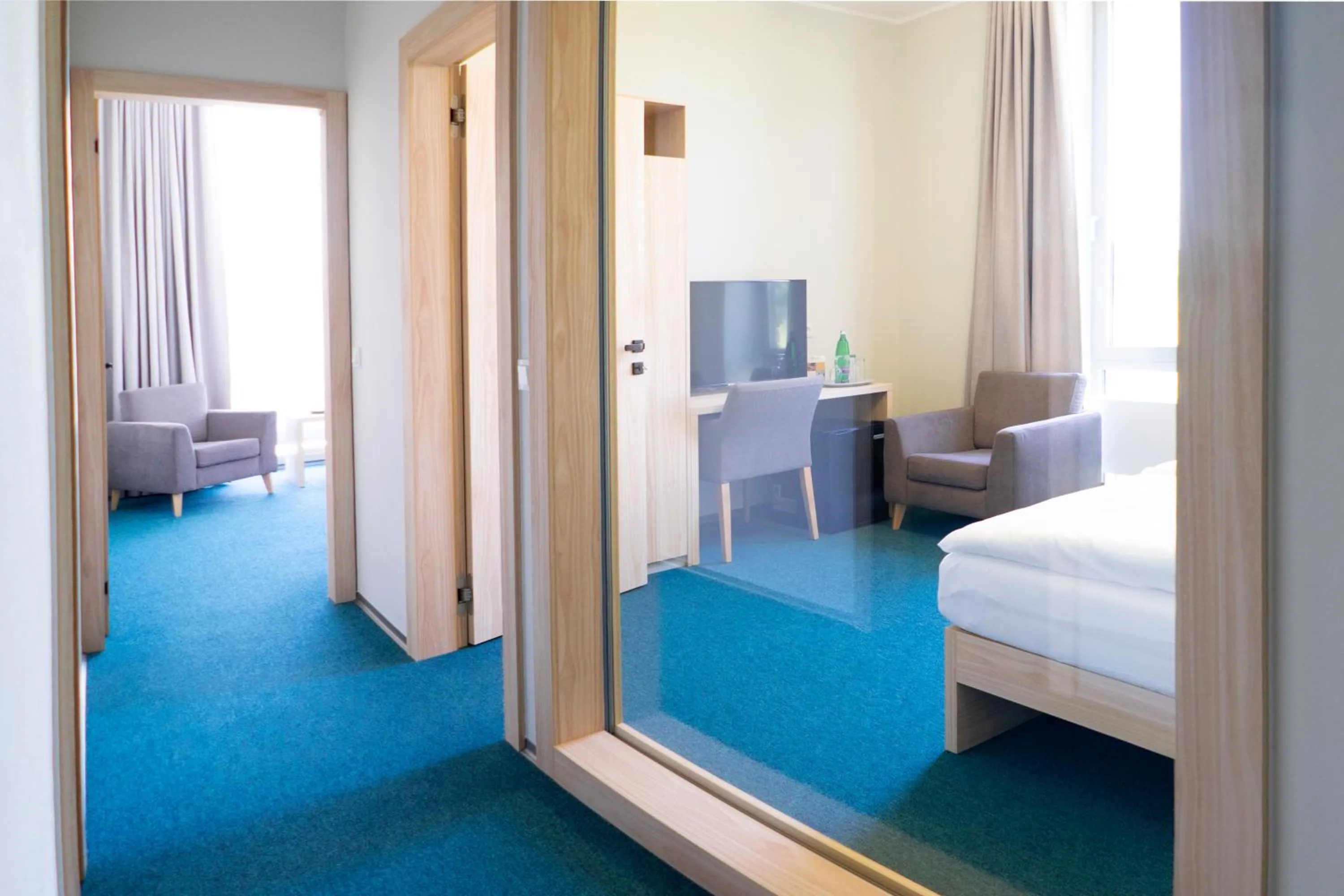 Bed in Hotel Vinice Hnanice