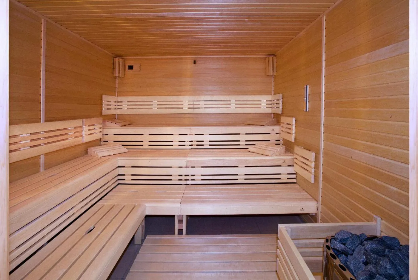 Sauna in Hotel Vinice Hnanice