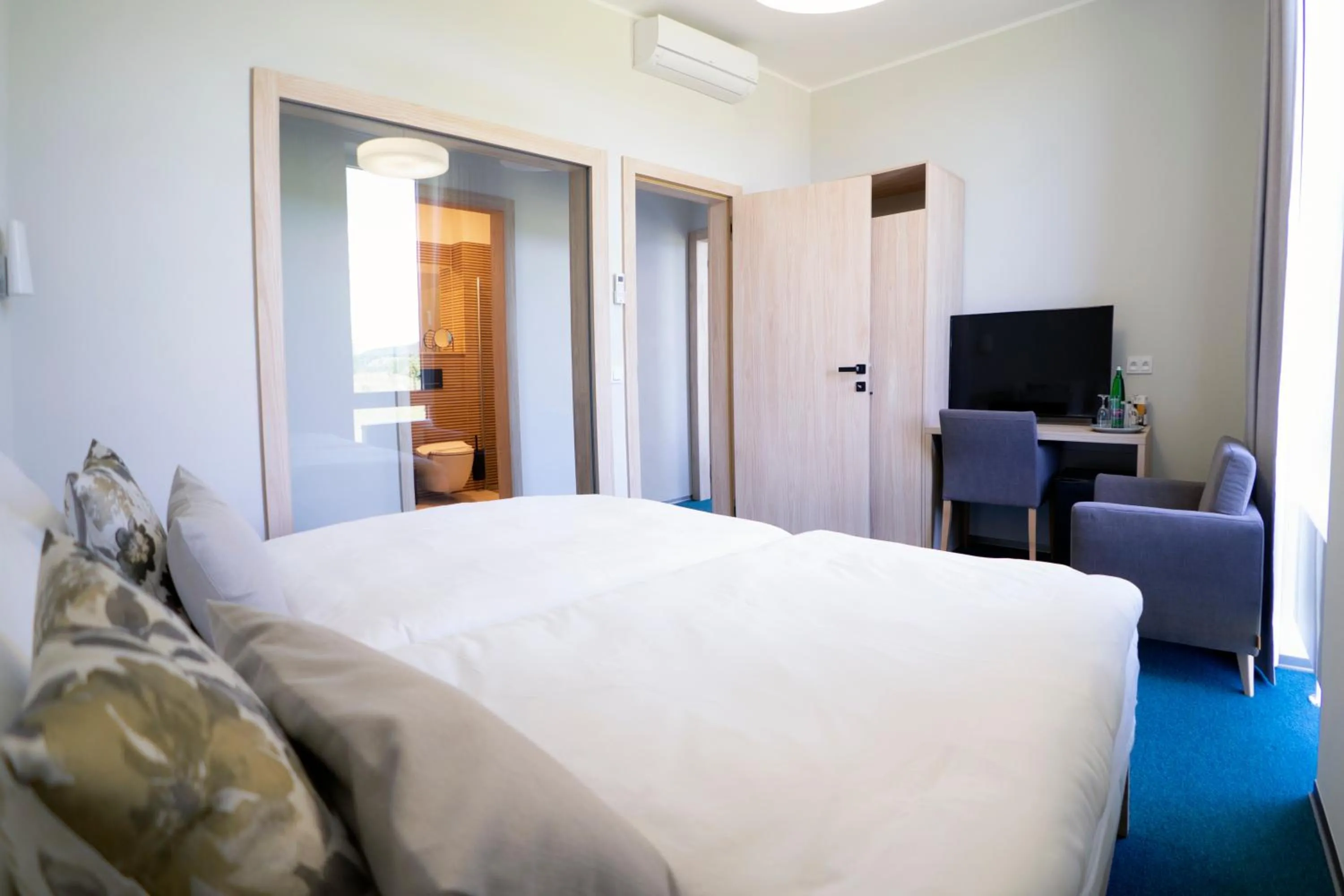 Bed in Hotel Vinice Hnanice