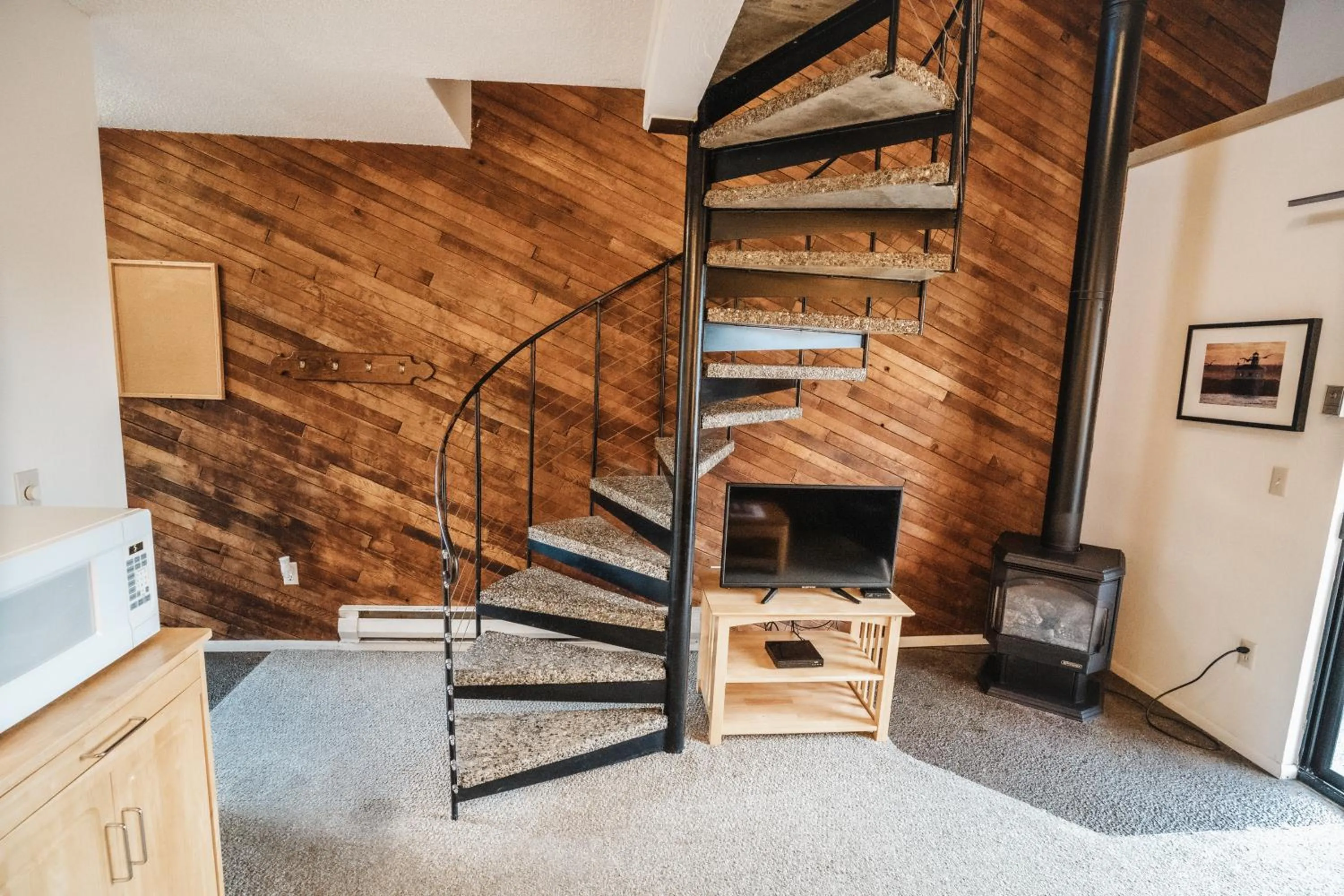 Living room in Surfcrest Resort