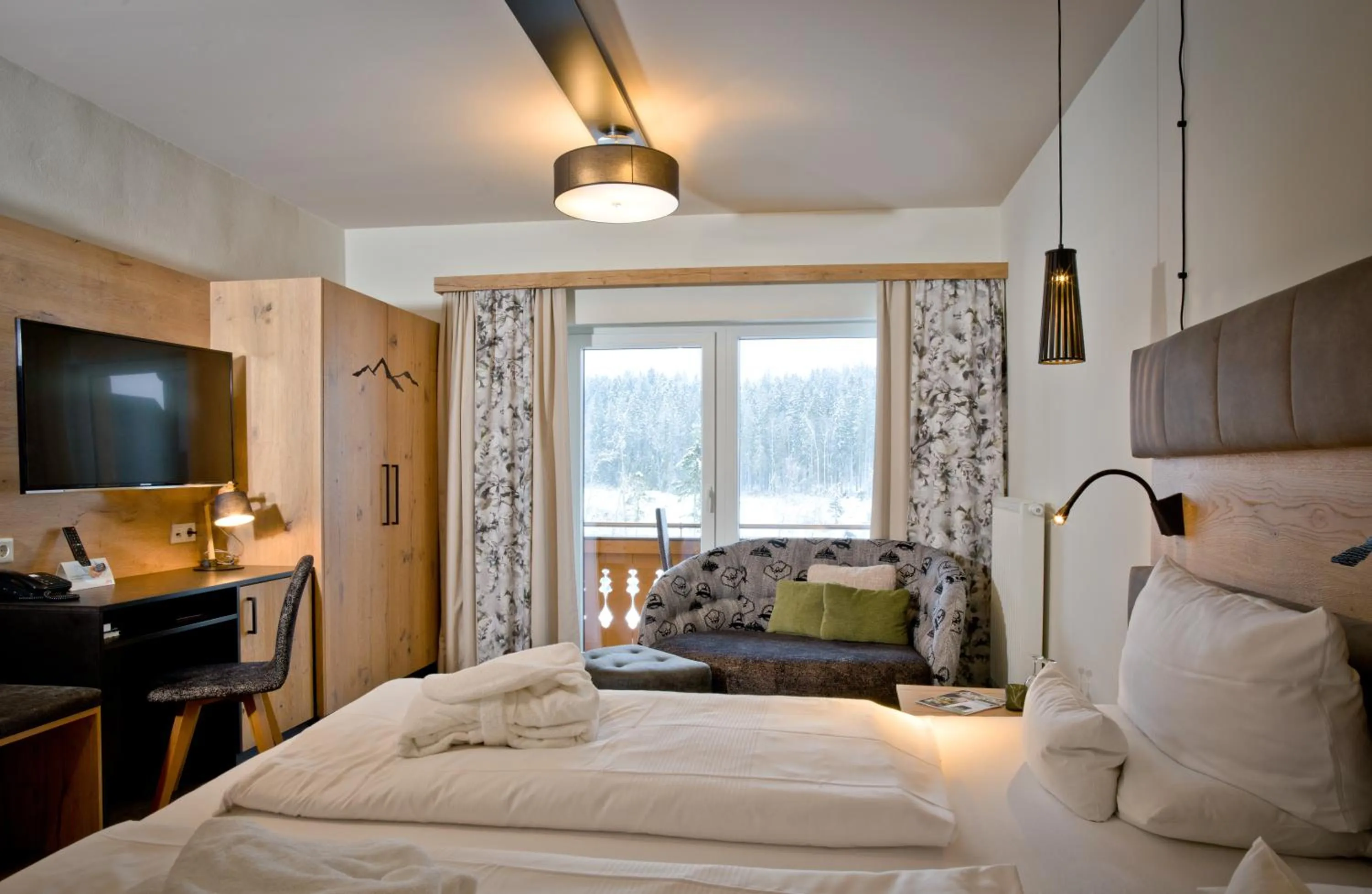 Bed in Landhotel Moorhof