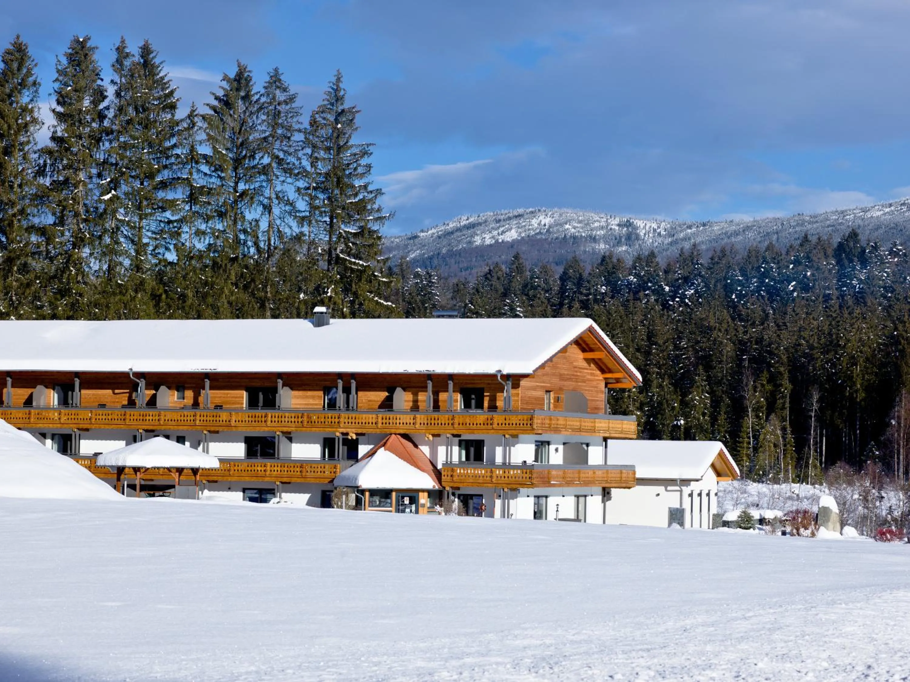 Property building in Landhotel Moorhof