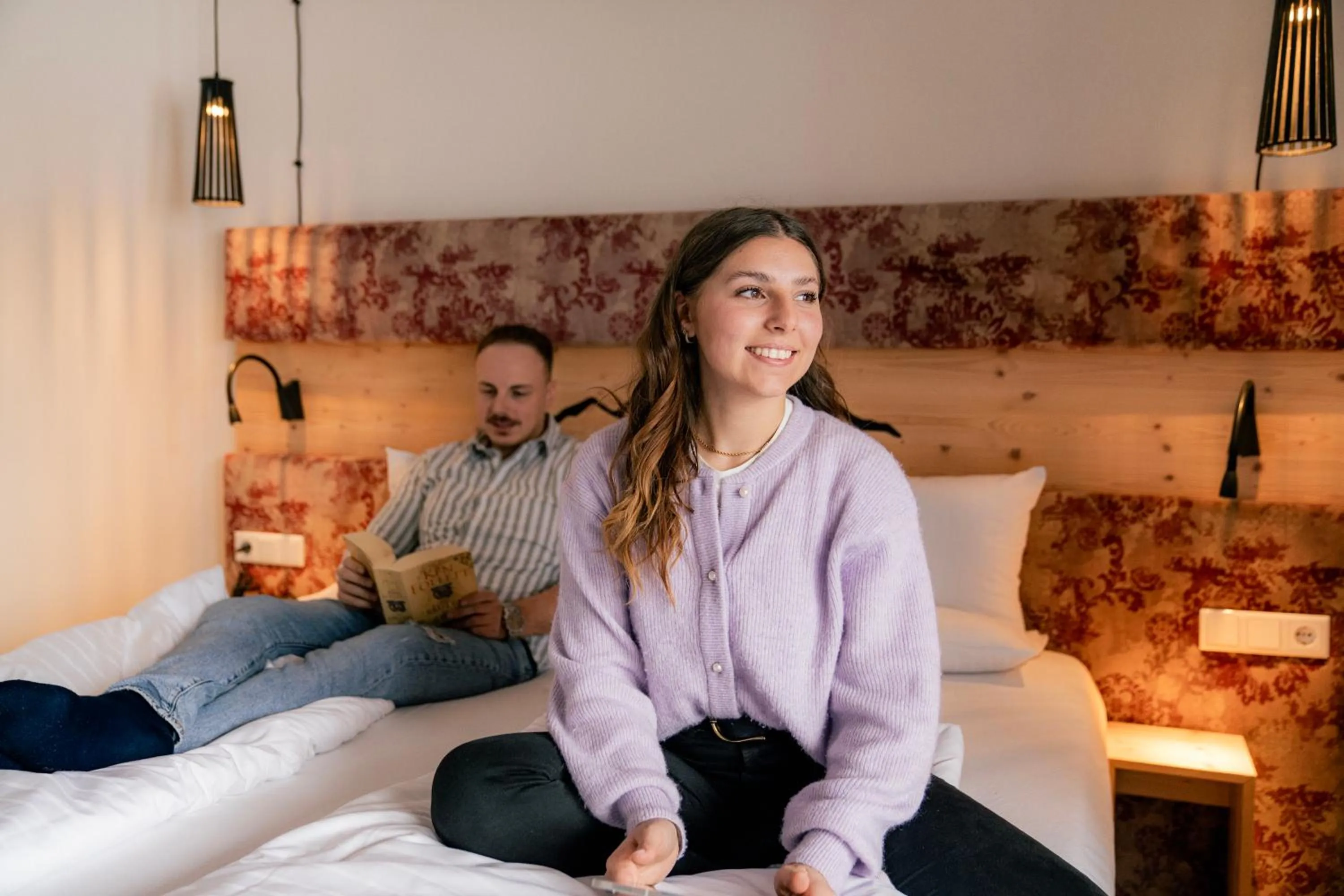 Bed in Landhotel Moorhof