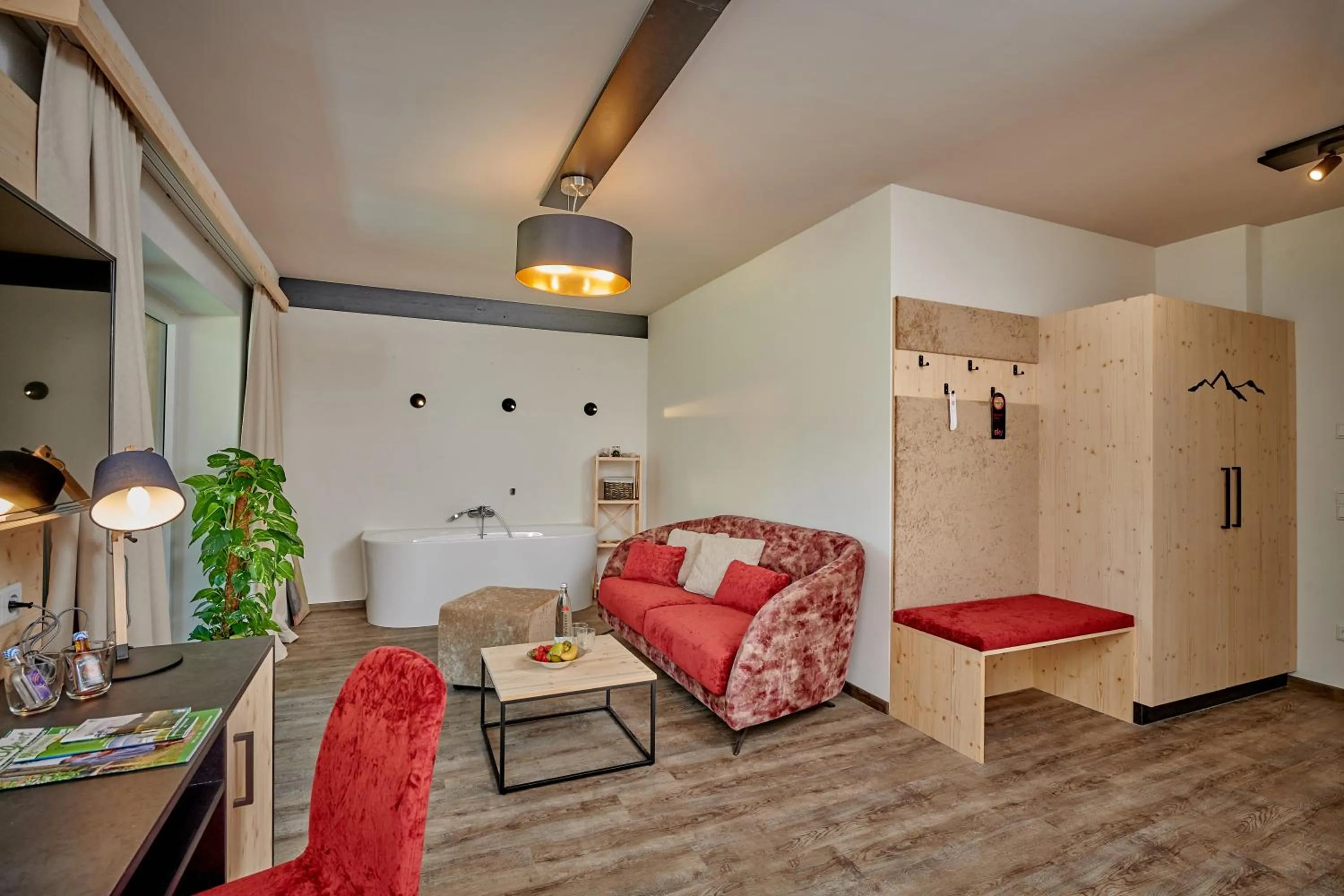 Living room in Landhotel Moorhof