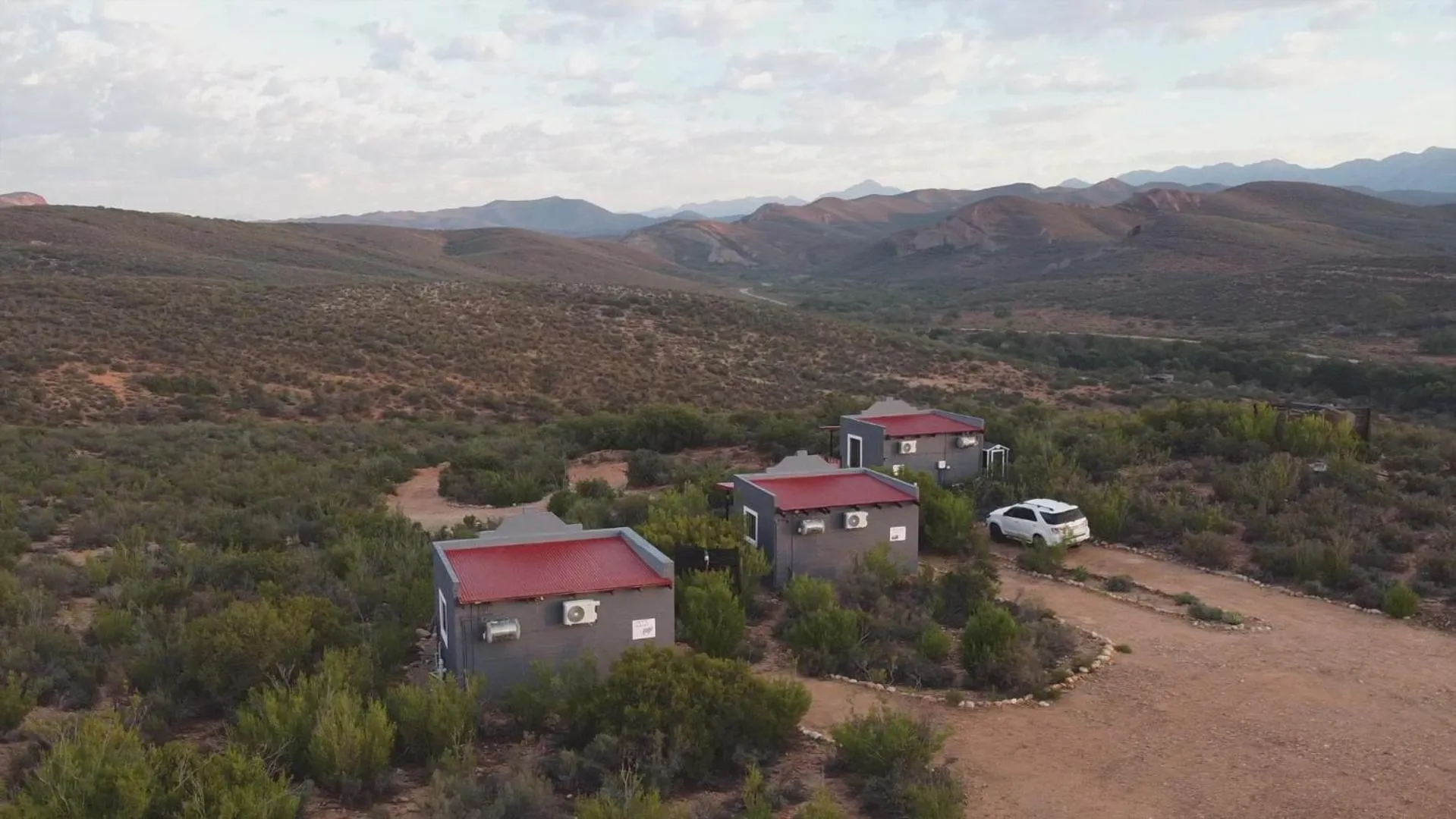 Bird's eye view in Zwartberg View Mountain Lodge