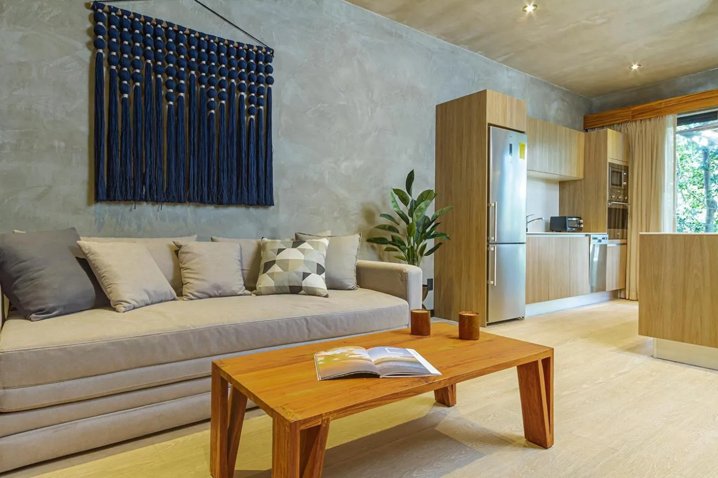 Living room in Impresionante Condominio Tuk Tulum