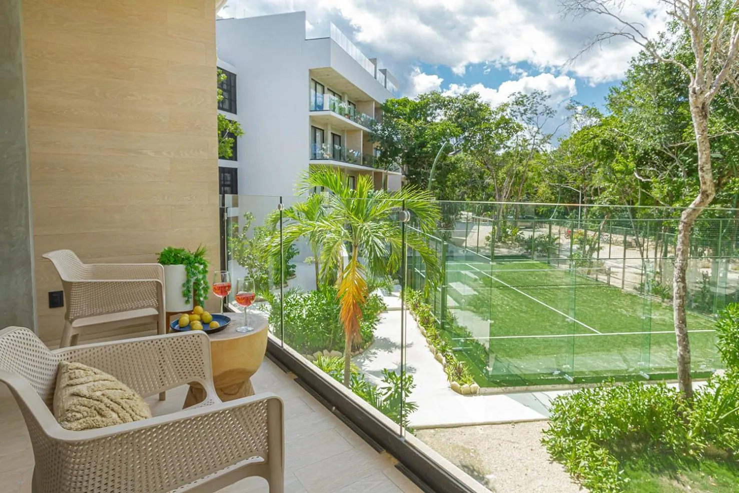 Balcony/Terrace in Impresionante Condominio Tuk Tulum