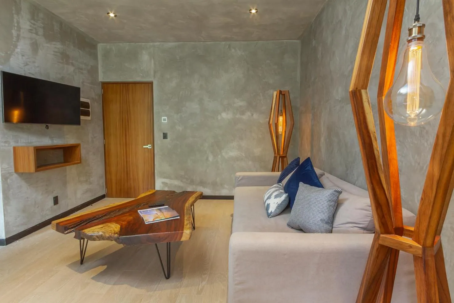 Living room in Impresionante Condominio Tuk Tulum