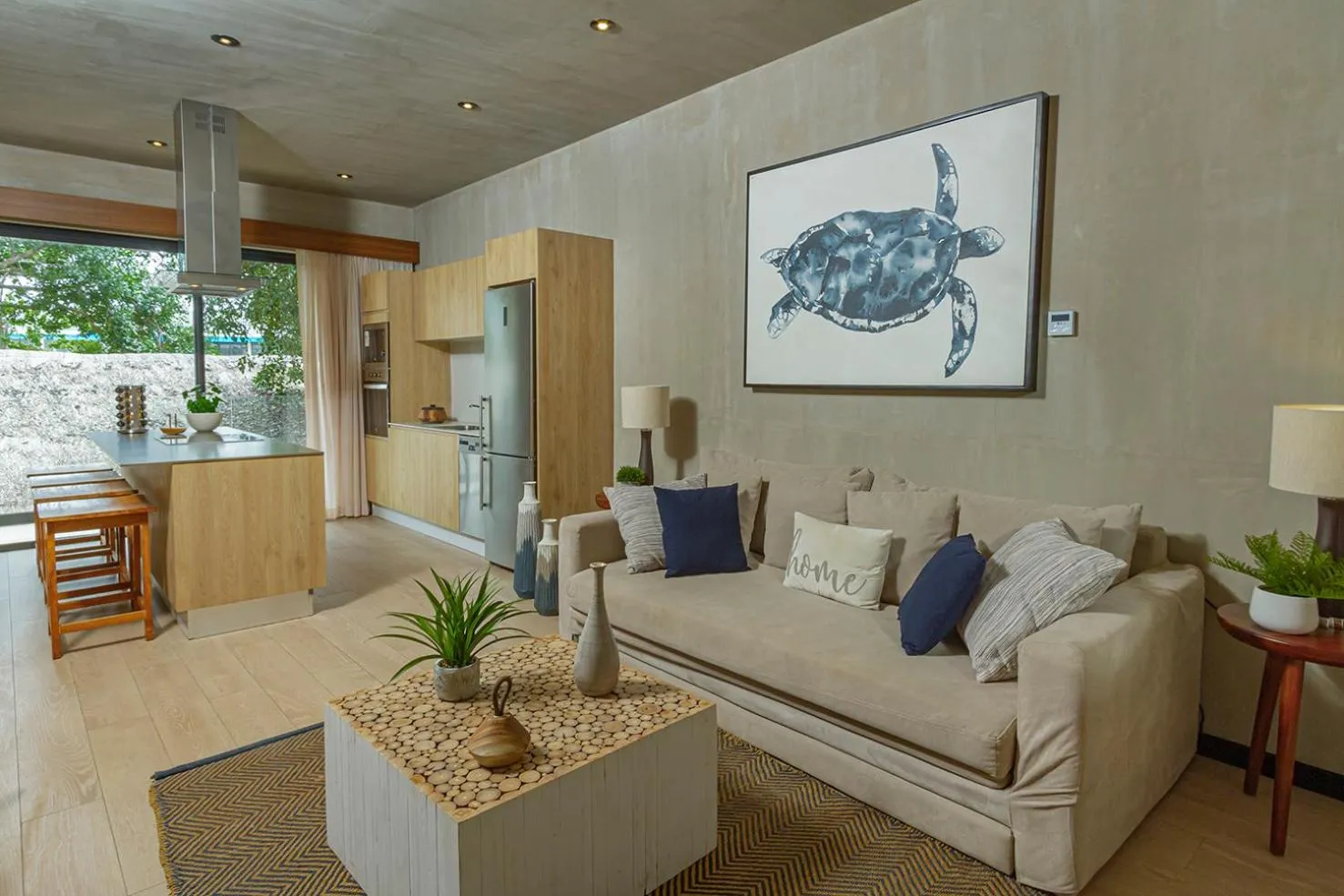 Kitchen or kitchenette in Impresionante Condominio Tuk Tulum