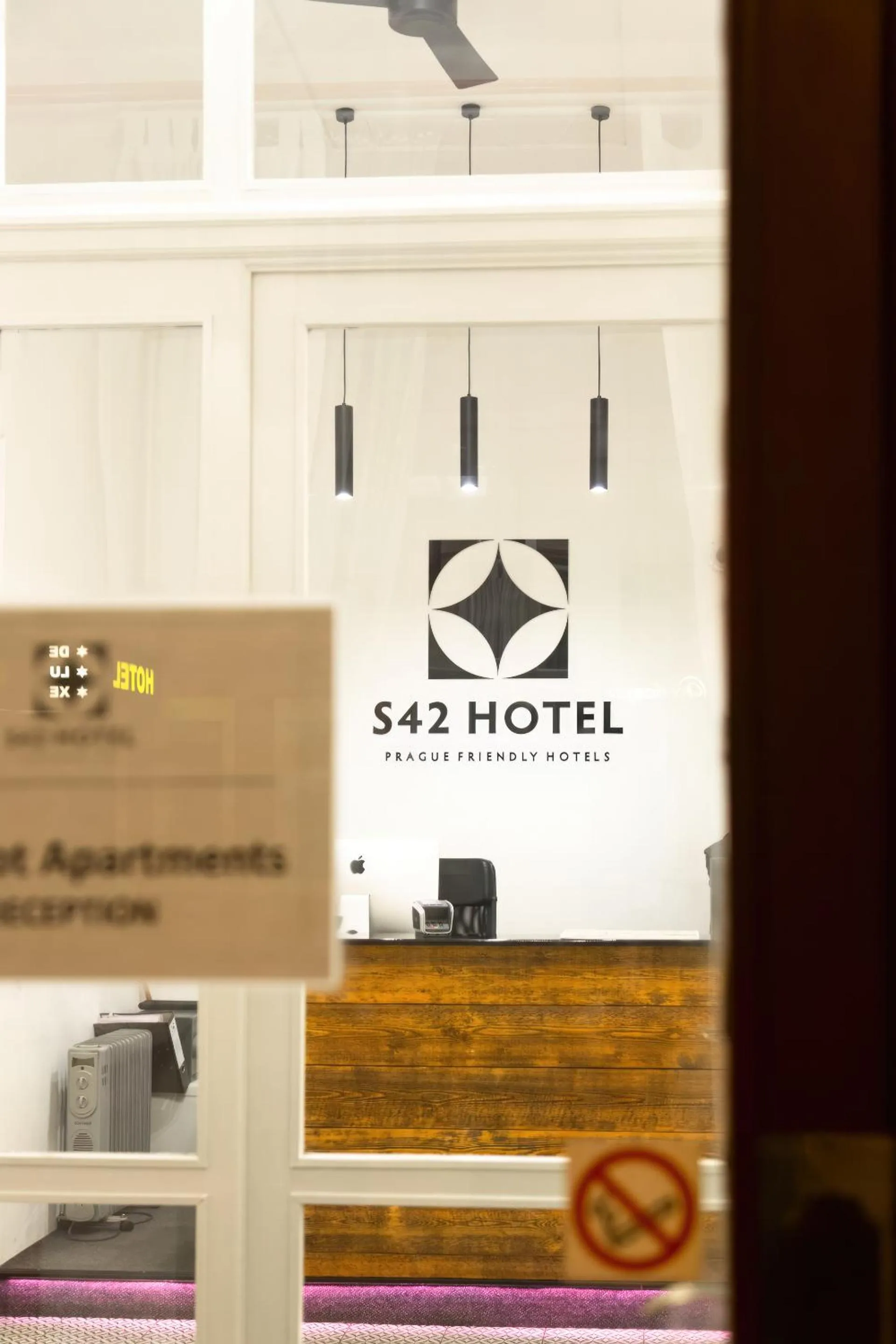 Property building in S42 Hotel Prague