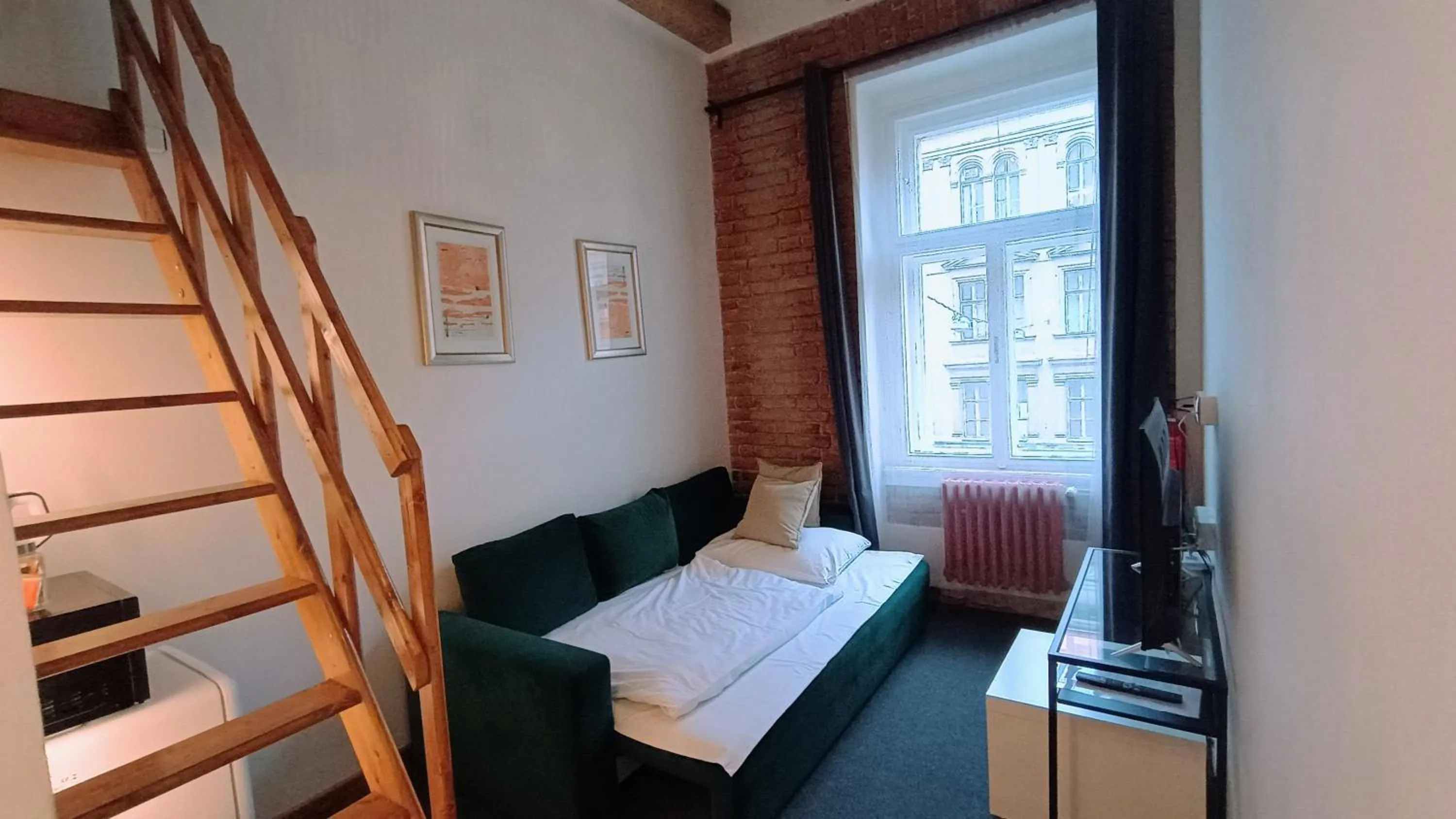 Bed in S42 Hotel Prague