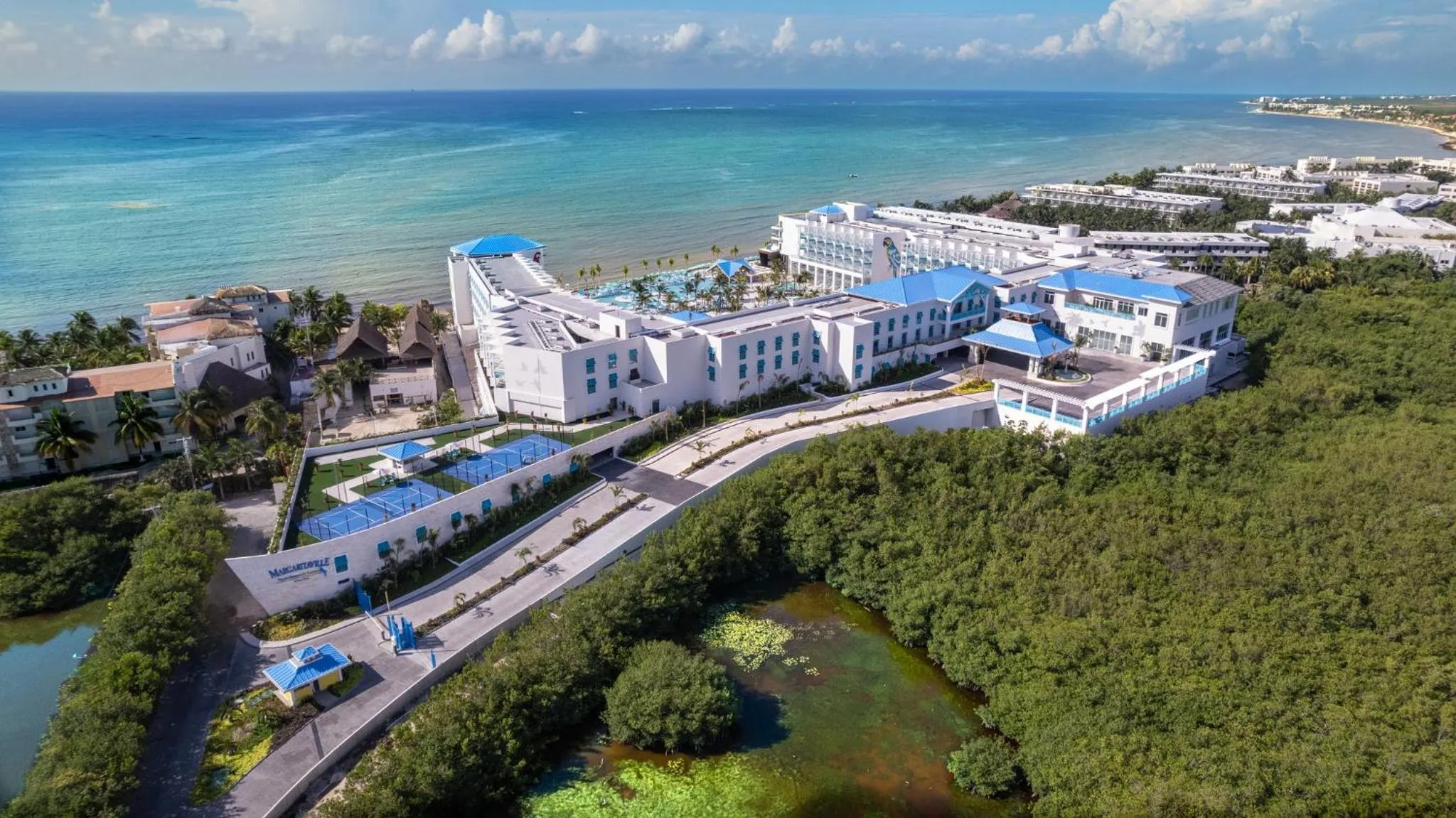 Property building in Margaritaville Island Reserve Riviera Maya - An Adults Only Karisma All-Inclusive Experience