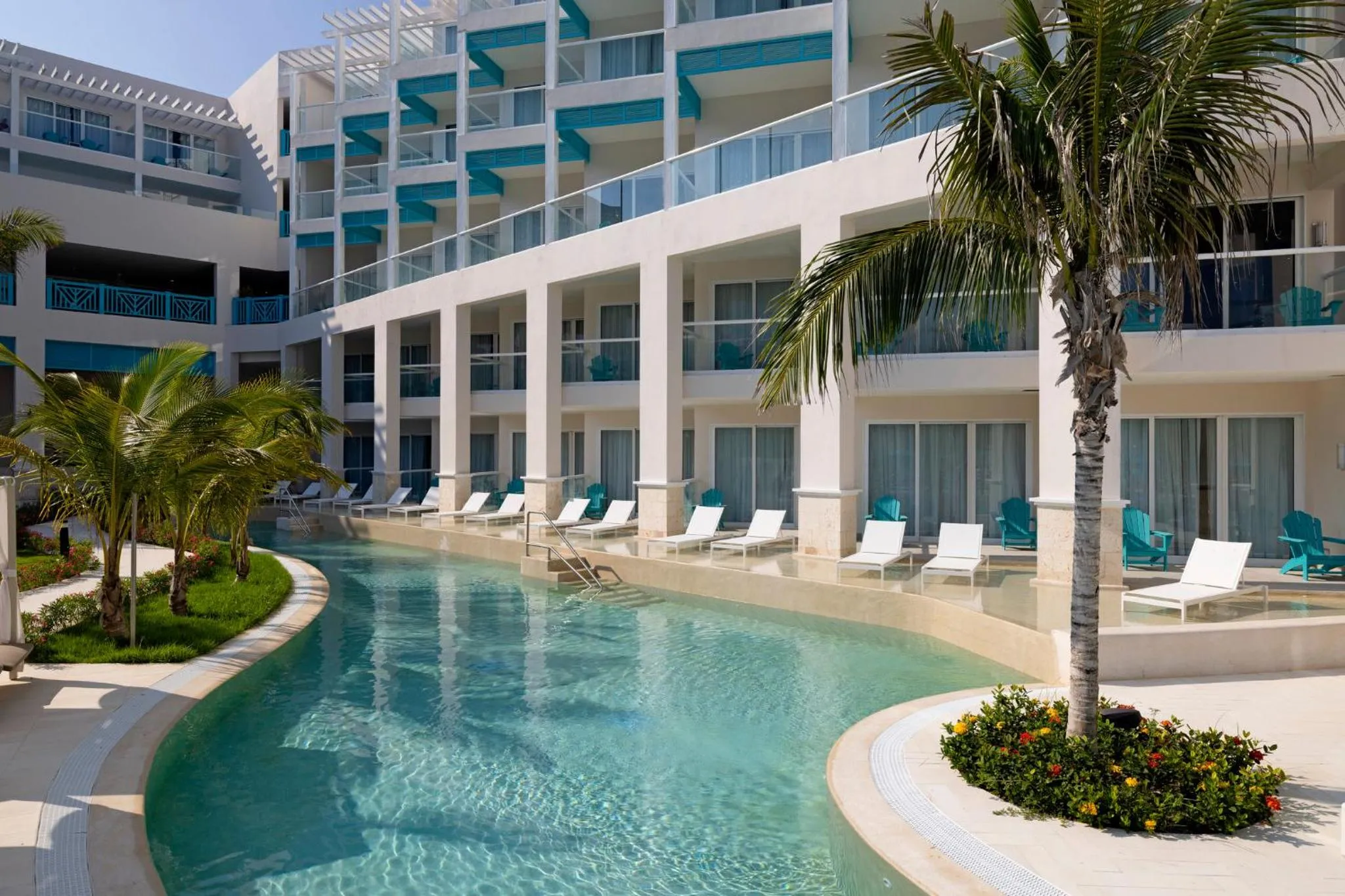 Swimming pool in Margaritaville Island Reserve Riviera Maya - An Adults Only Karisma All-Inclusive Experience